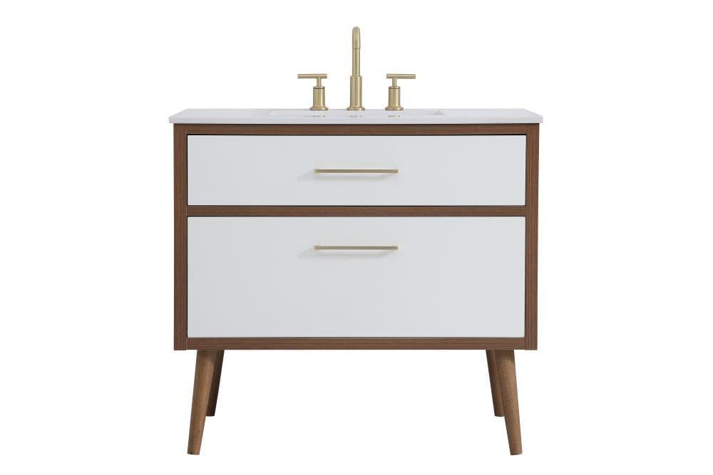 Elegant Kitchen and Bath Elegant Kitchen and Bath 36 Inch Bathroom Vanity