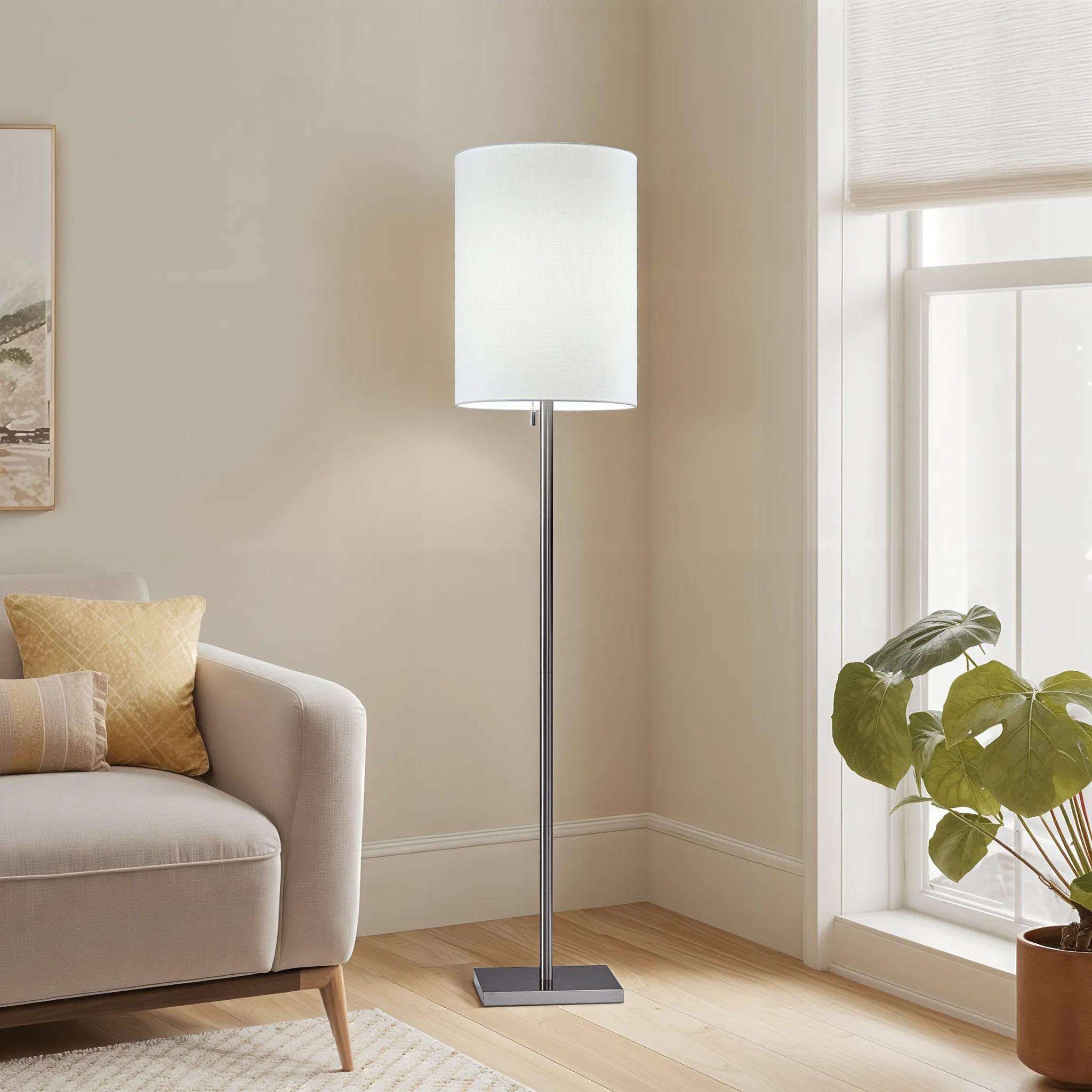 Forsyth Metal Floor Lamp (61")