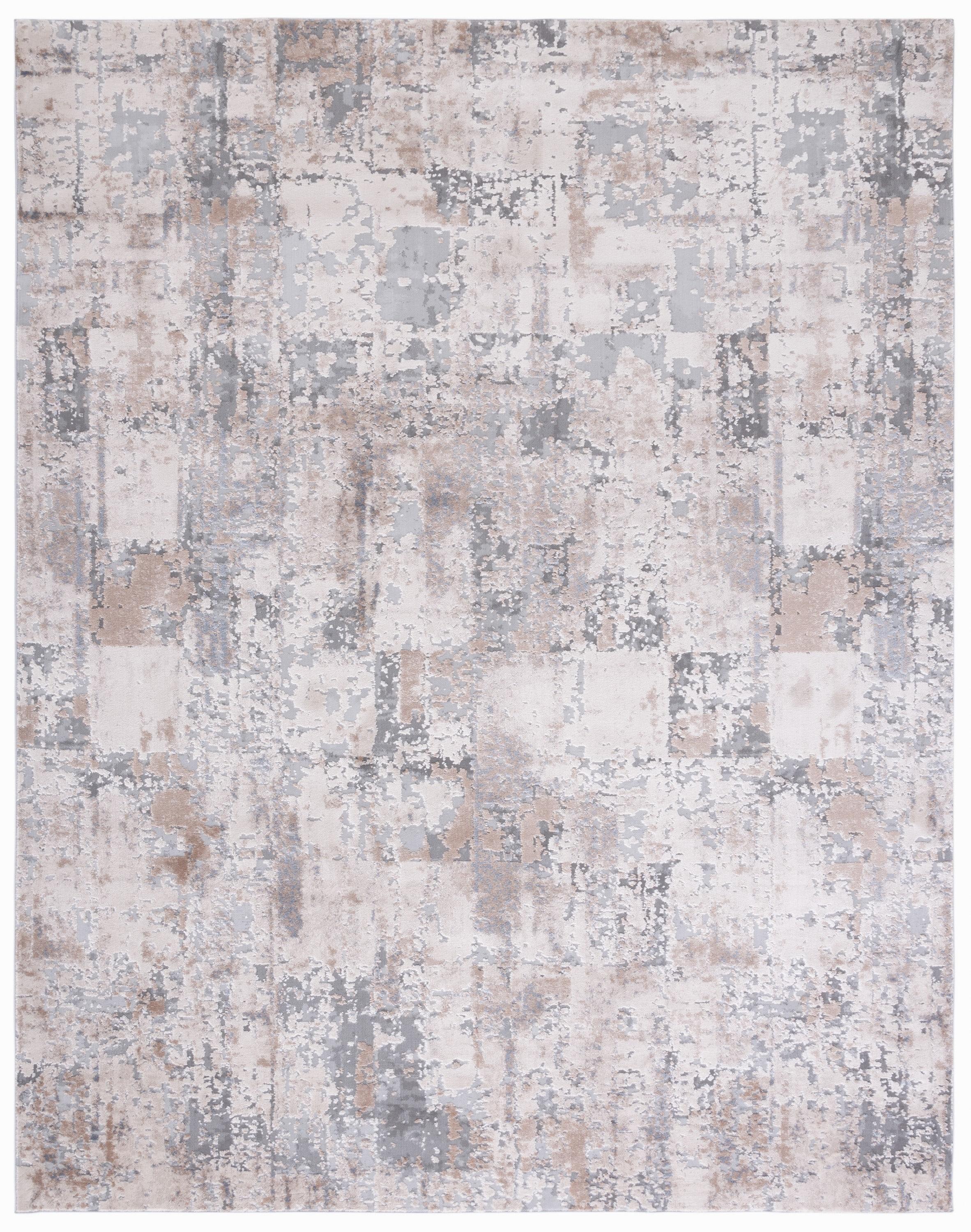 Invista INV435 Power Loomed Area Rug - Cream/Beige - 8'x10' - Safavieh