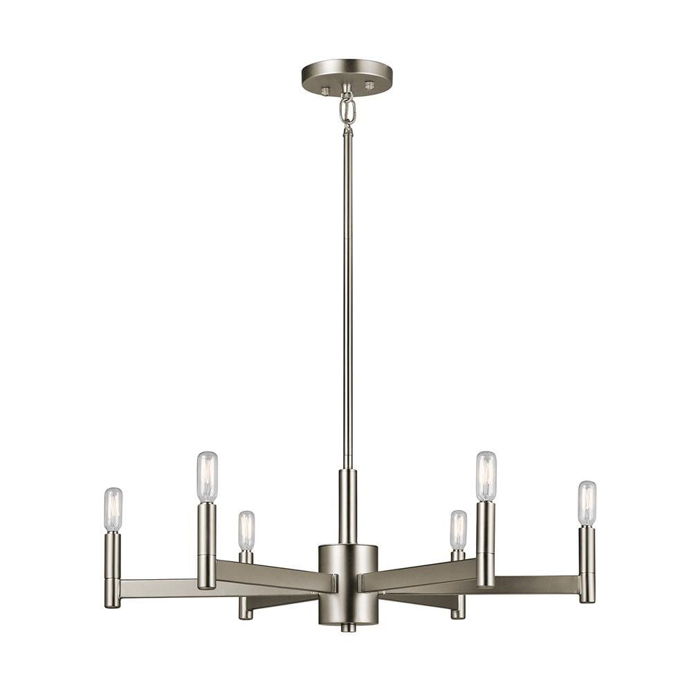 Kichler Lighting Erzo 6 - Light Chandelier in  Satin Nickel