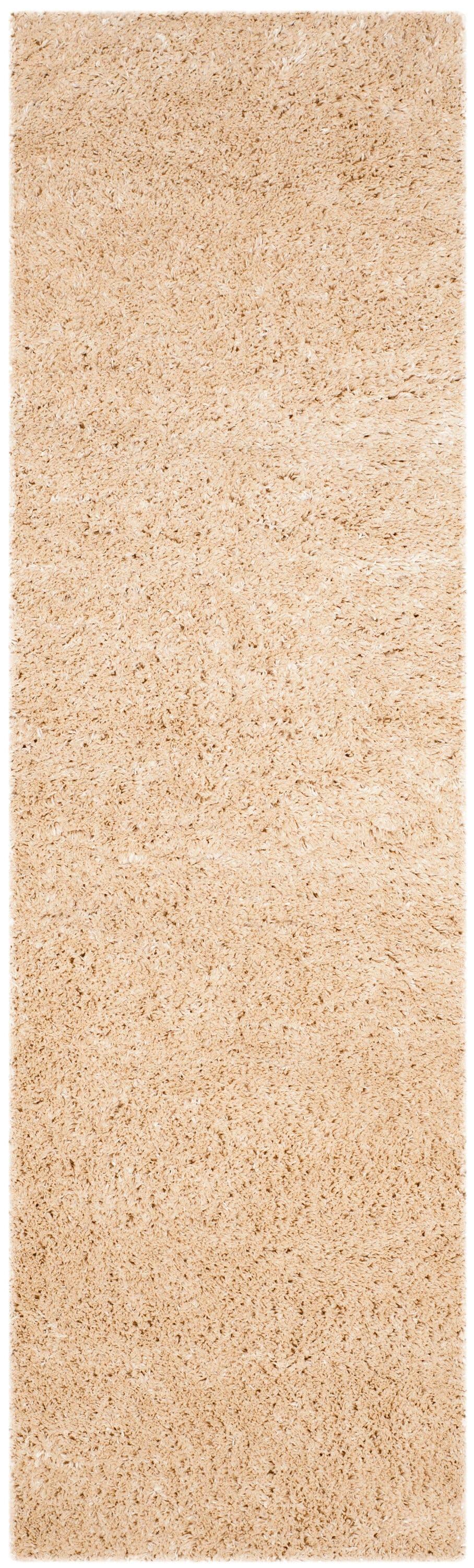 Indie Shag SGI320 Power Loomed Runner Rug - Light Beige - 2'3"x7' - Safavieh.
