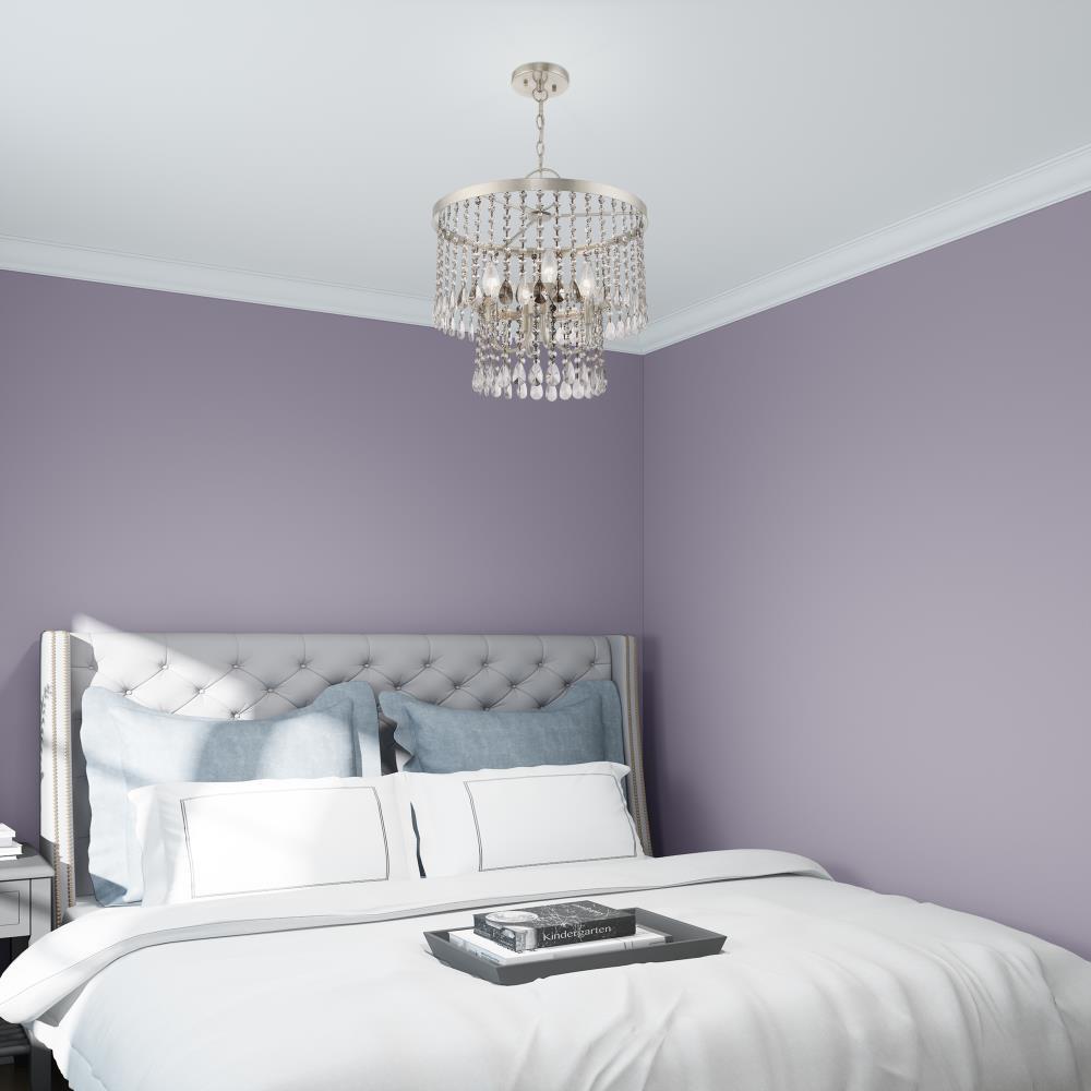 Livex Lighting Elizabeth 4 - Light Chandelier in  Brushed Nickel