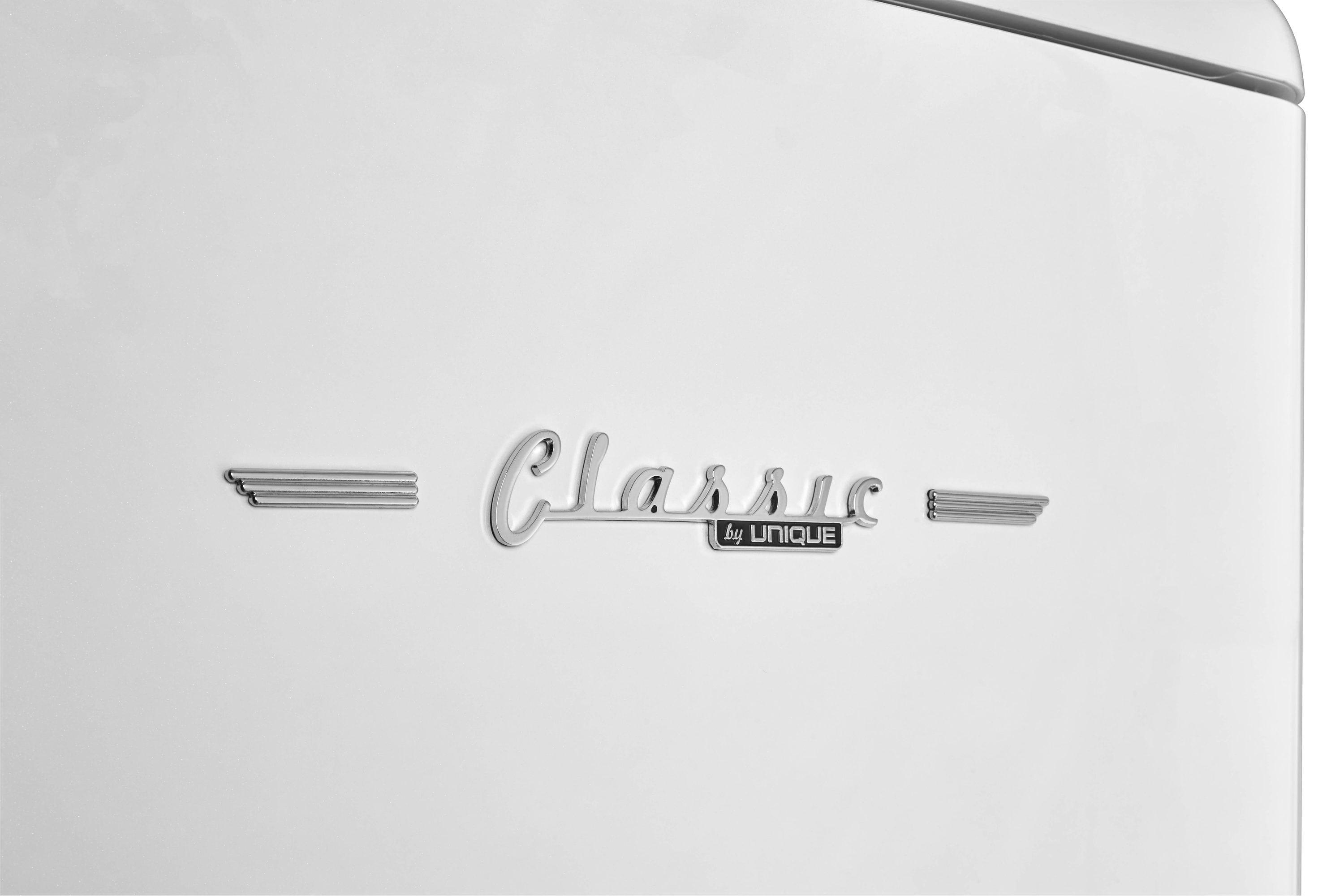 Unique Appliances Classic Retro 23.6" Frost-Free 11.7 cu. ft. Energy Star Certified Bottom Freezer Refrigerator UGP-330L W AC