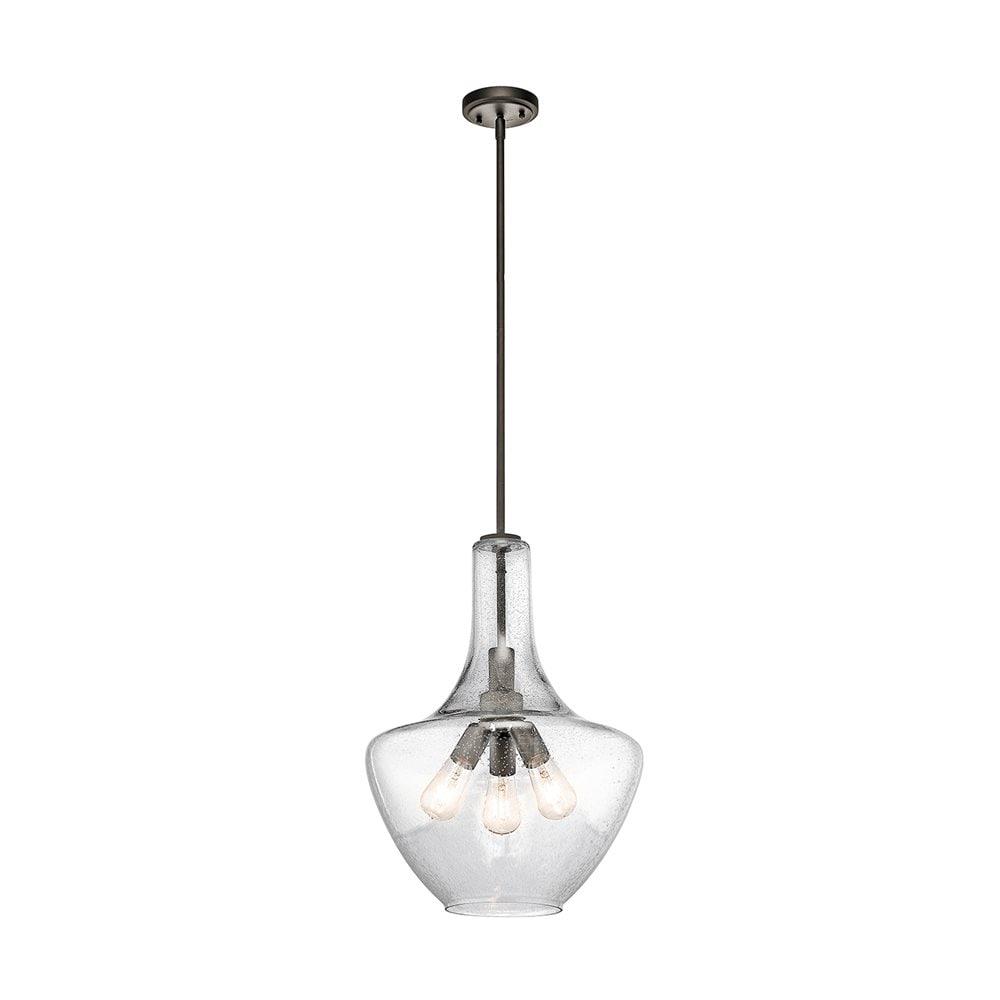 Kichler Lighting Everly 3 - Light Pendant in  Olde Bronze