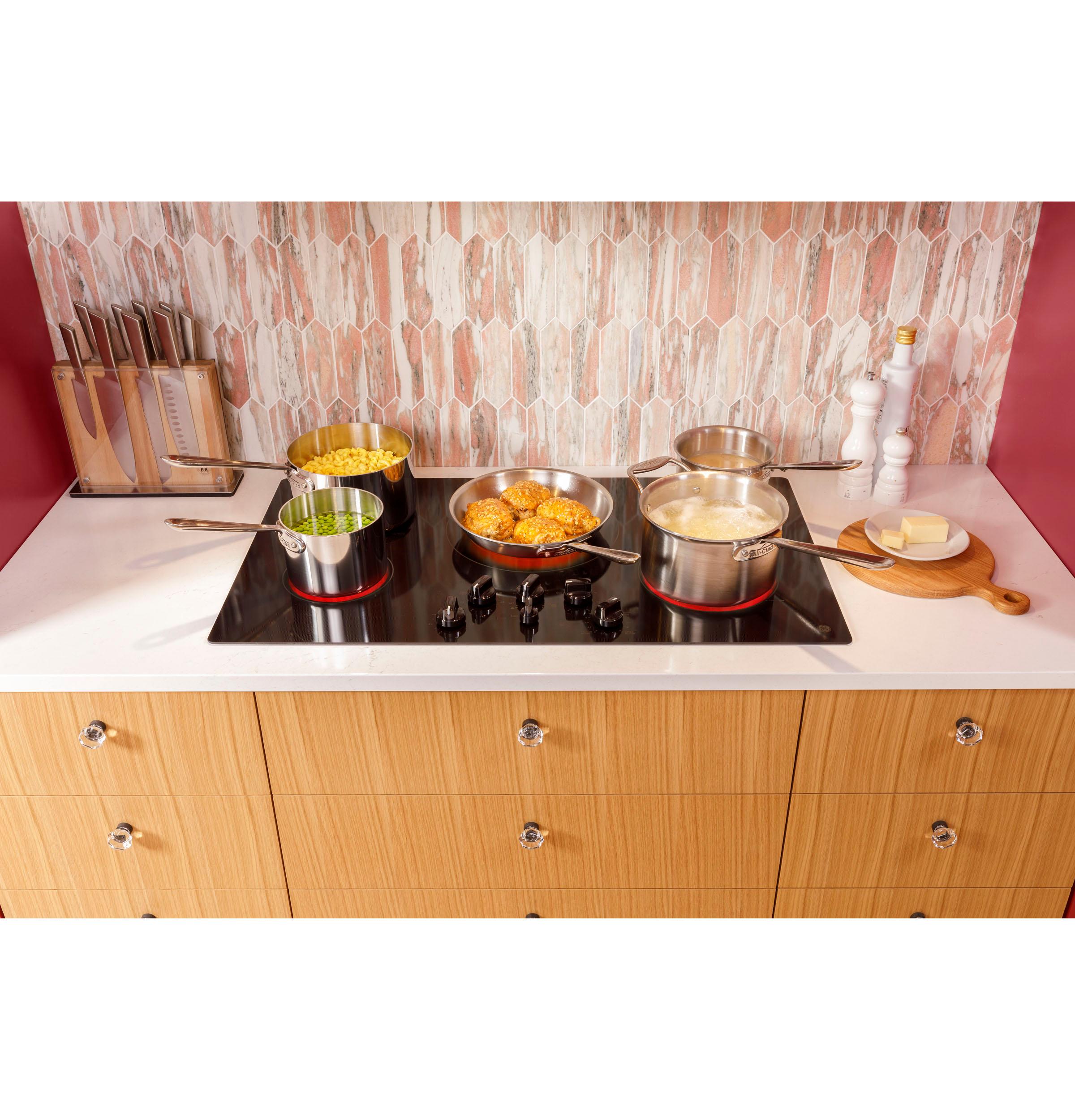 GE Appliances 36.13" Electric Cooktop with 5 Elements