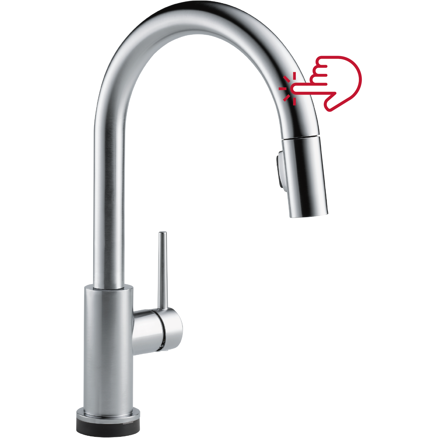 Trinsic Pull Down Sprayer Touch Kitchen Sink Faucet, Touch Control Kitchen Faucet