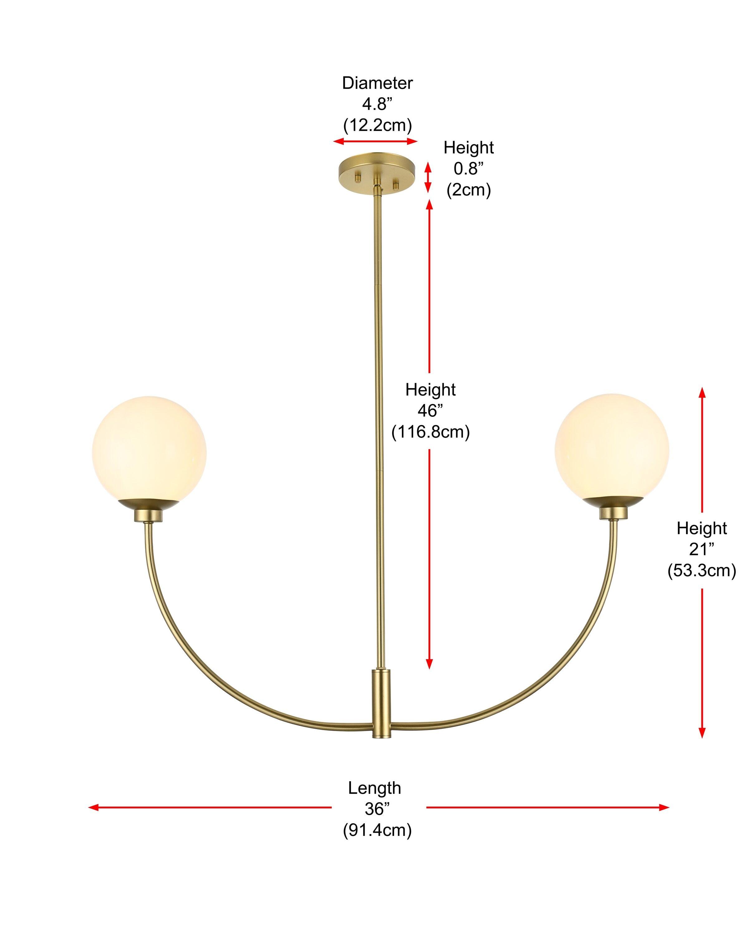 Elegant Lighting Nyomi 36-Inch Chrome Chandelier with Sleek Form