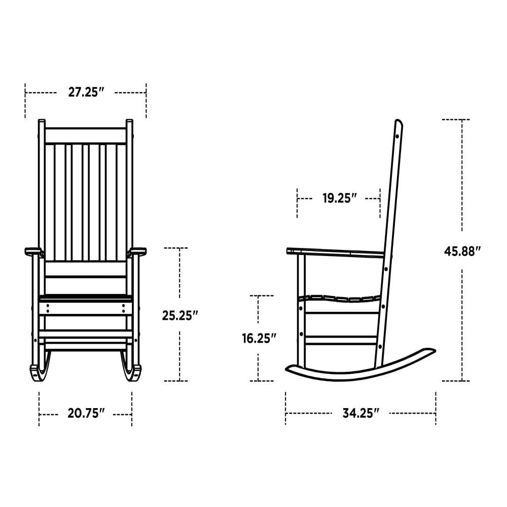 Cape Cod Porch Rocking Chair