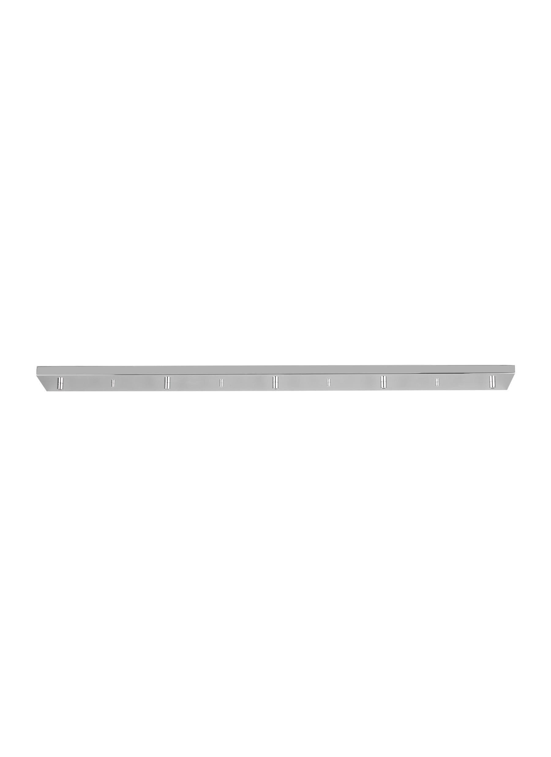 Chrome 48-Inch 5-Port Linear Canopy Light