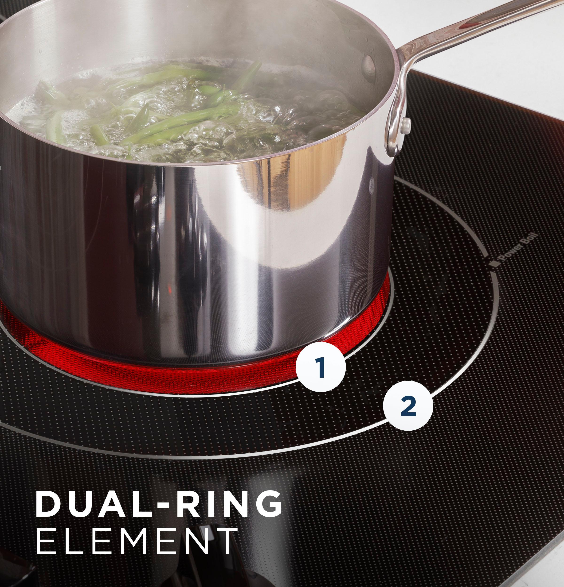 36.13" Electric Cooktop with 5 Elements