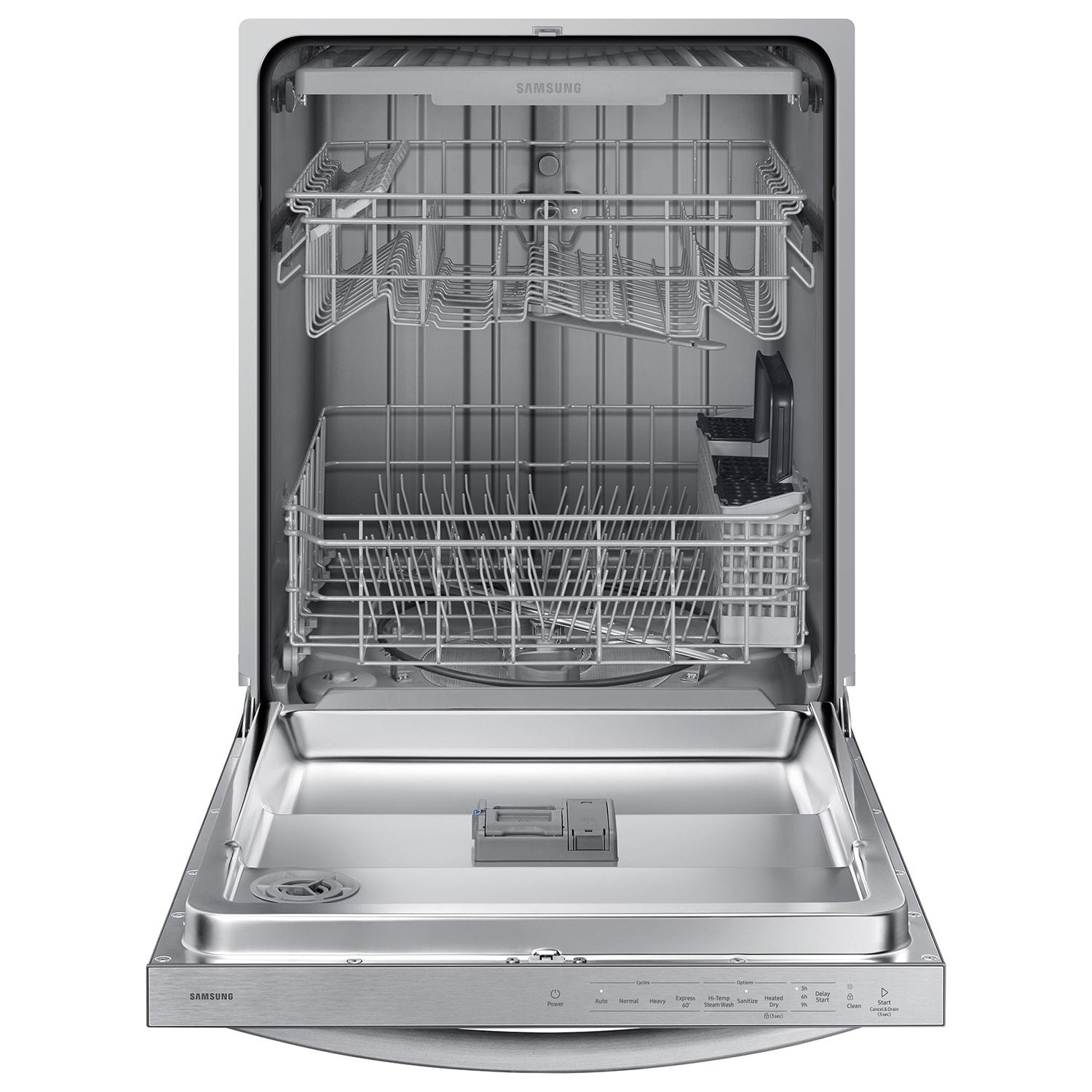 Samsung 24" 51 Decibel ENERGY STAR Certified Built-in Top Control Dishwasher with Adjustable Rack