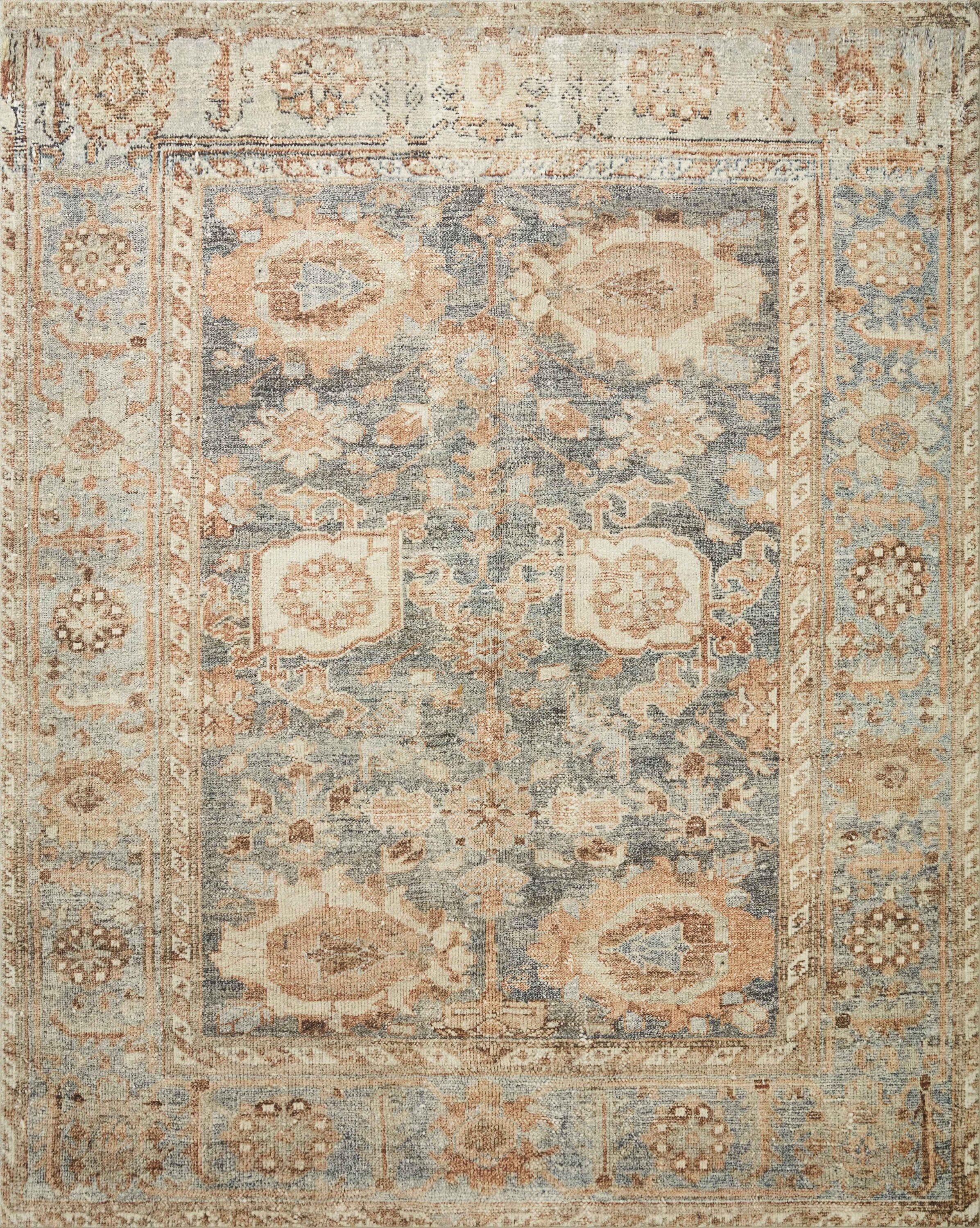 Loloi II Loloi Ocean/Spice Area Rug Feat. CloudPile