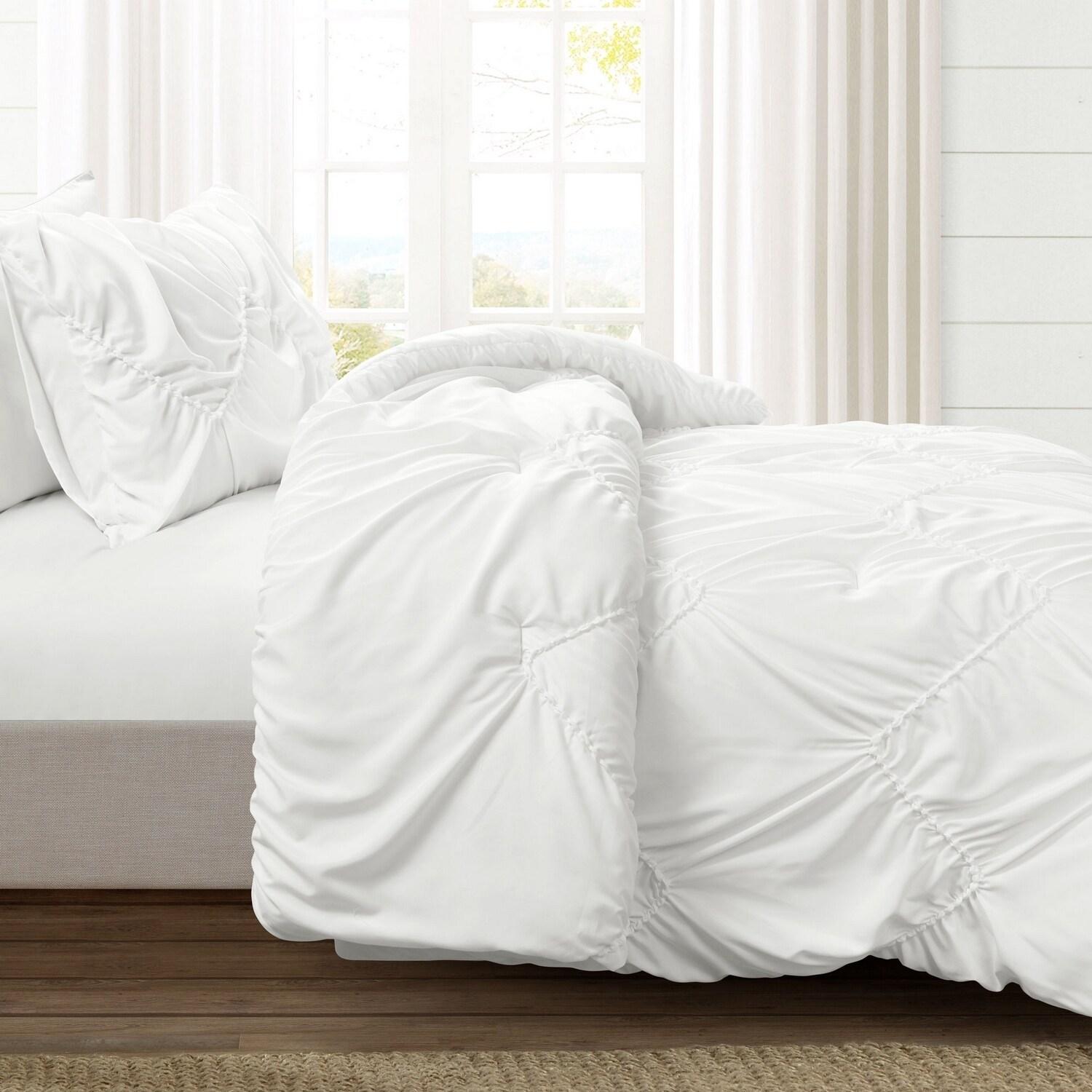 Microfiber 2 Piece Comforter Set (Set of 2)