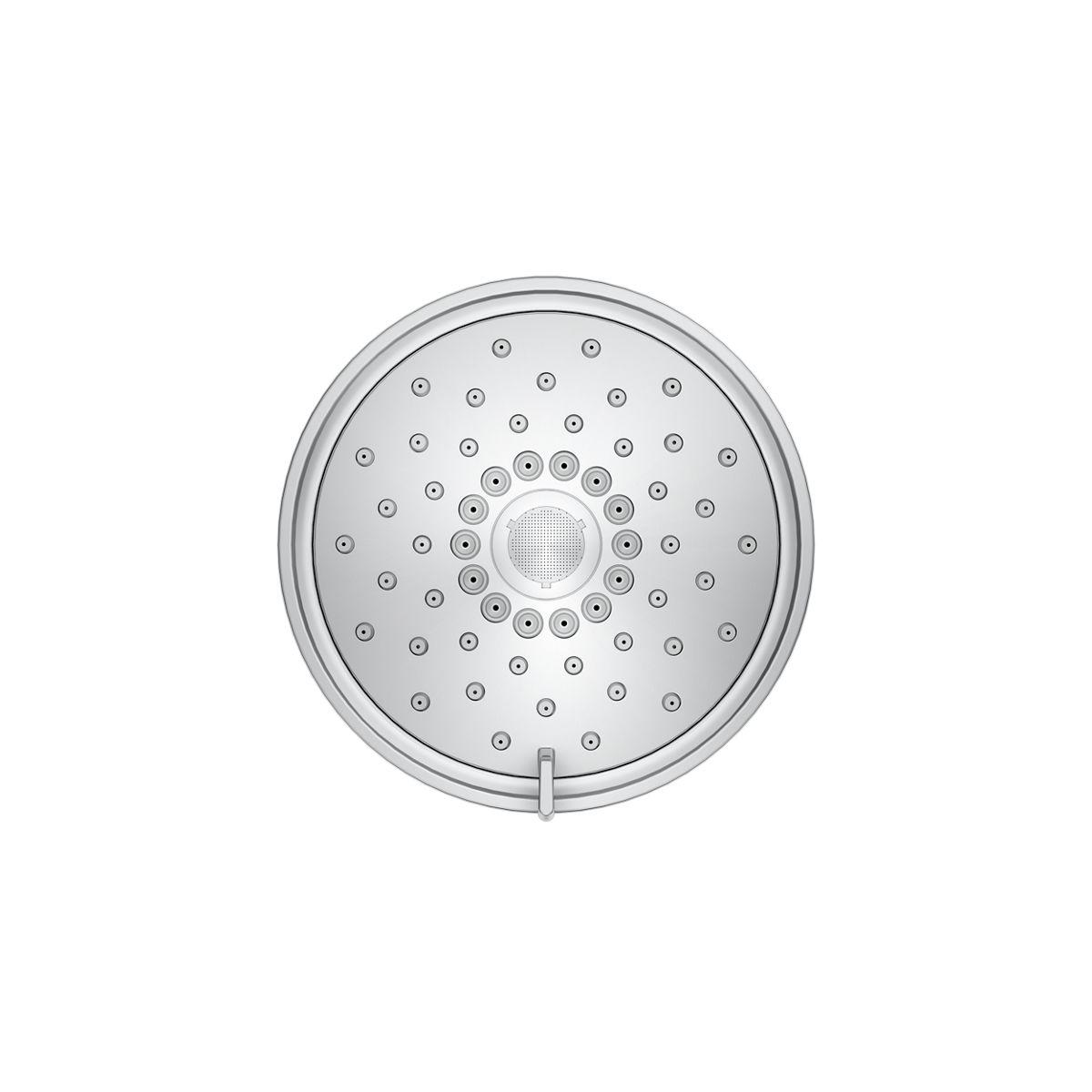 Kohler Purist 2.5 Gpm Multifunction Wall Mount Showerhead, Three Spray Settings, 5.5" High Pressure Spray Head