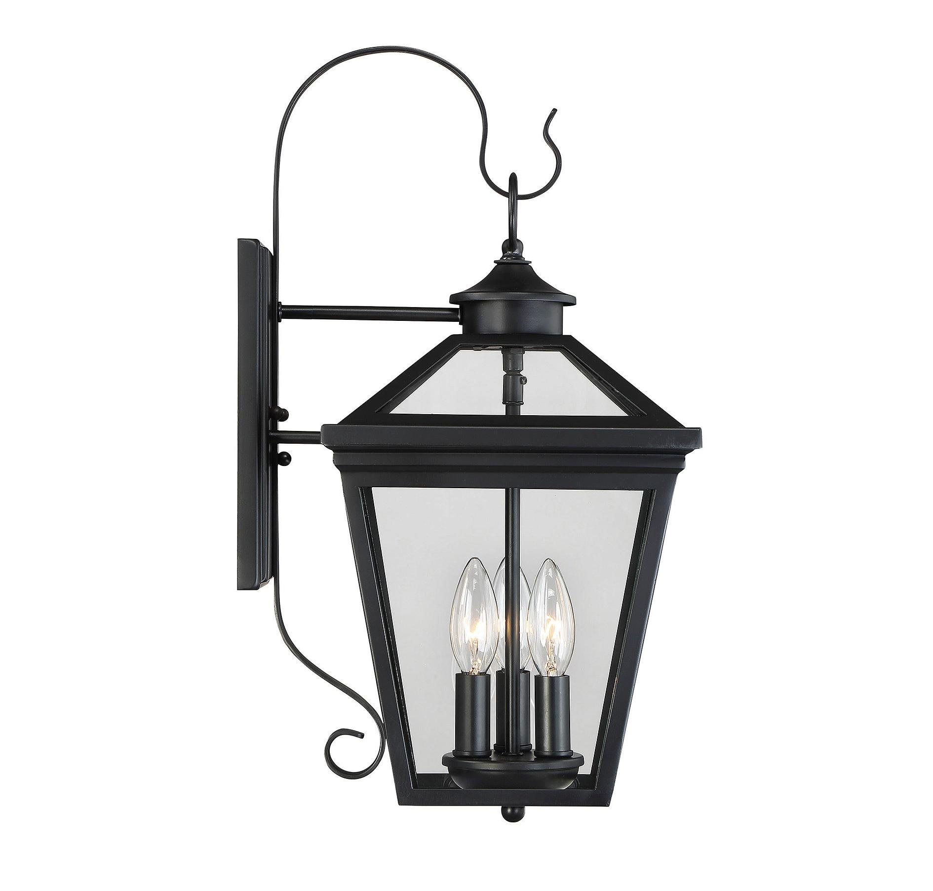 Savoy House Ellijay 3 - Light Wall Light in  Black