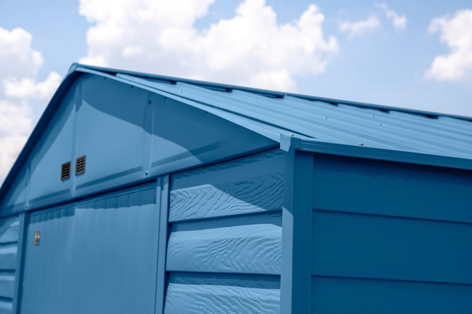 Arrow 10 ft. W x 12 ft. D Metal Storage Shed