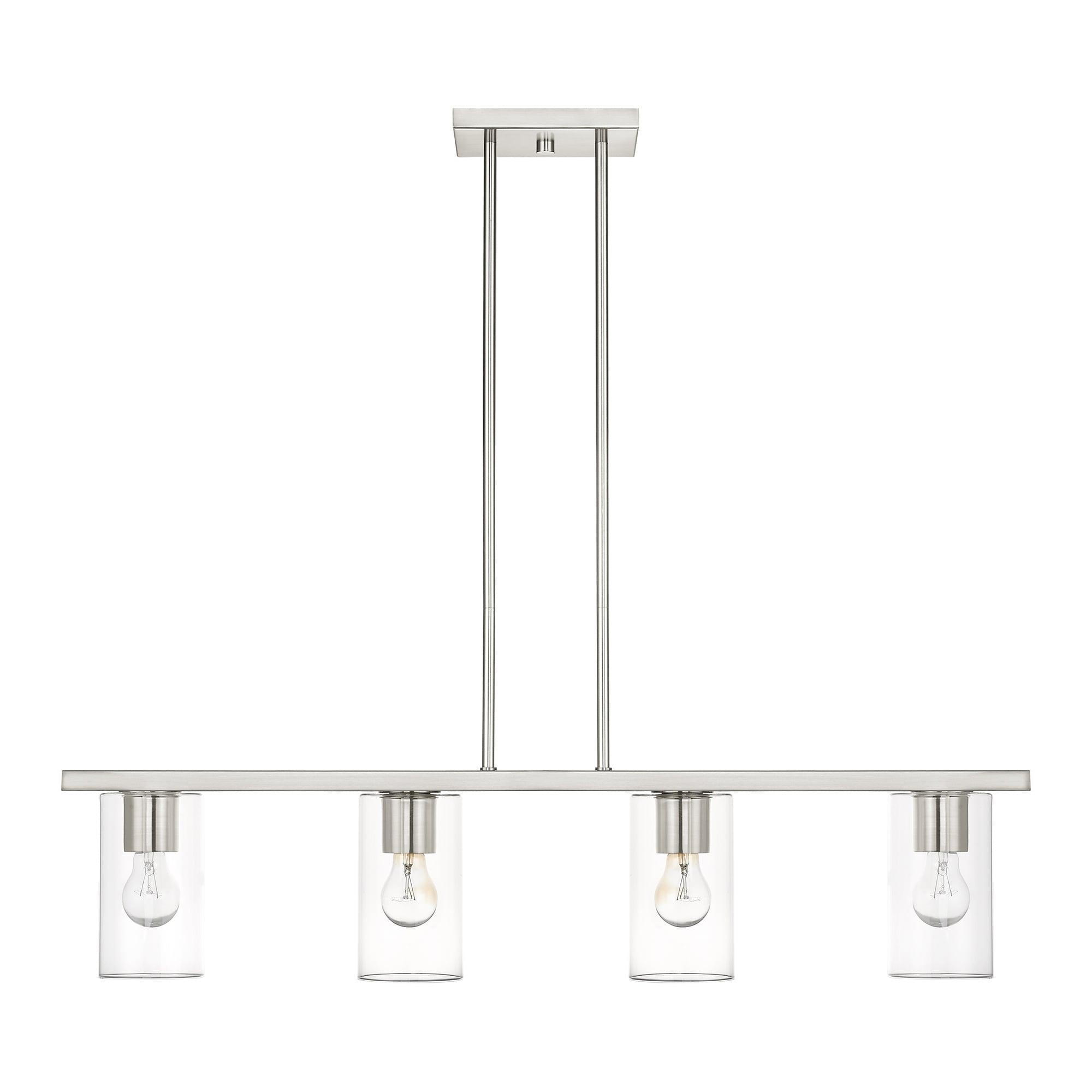 Livex Lighting Zurich 4 - Light Chandelier in  Brushed Nickel