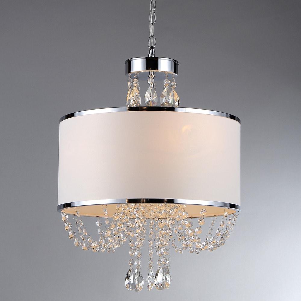 Warehouse of Tiffany Hera Shaded Crystal 4-light Chandelier