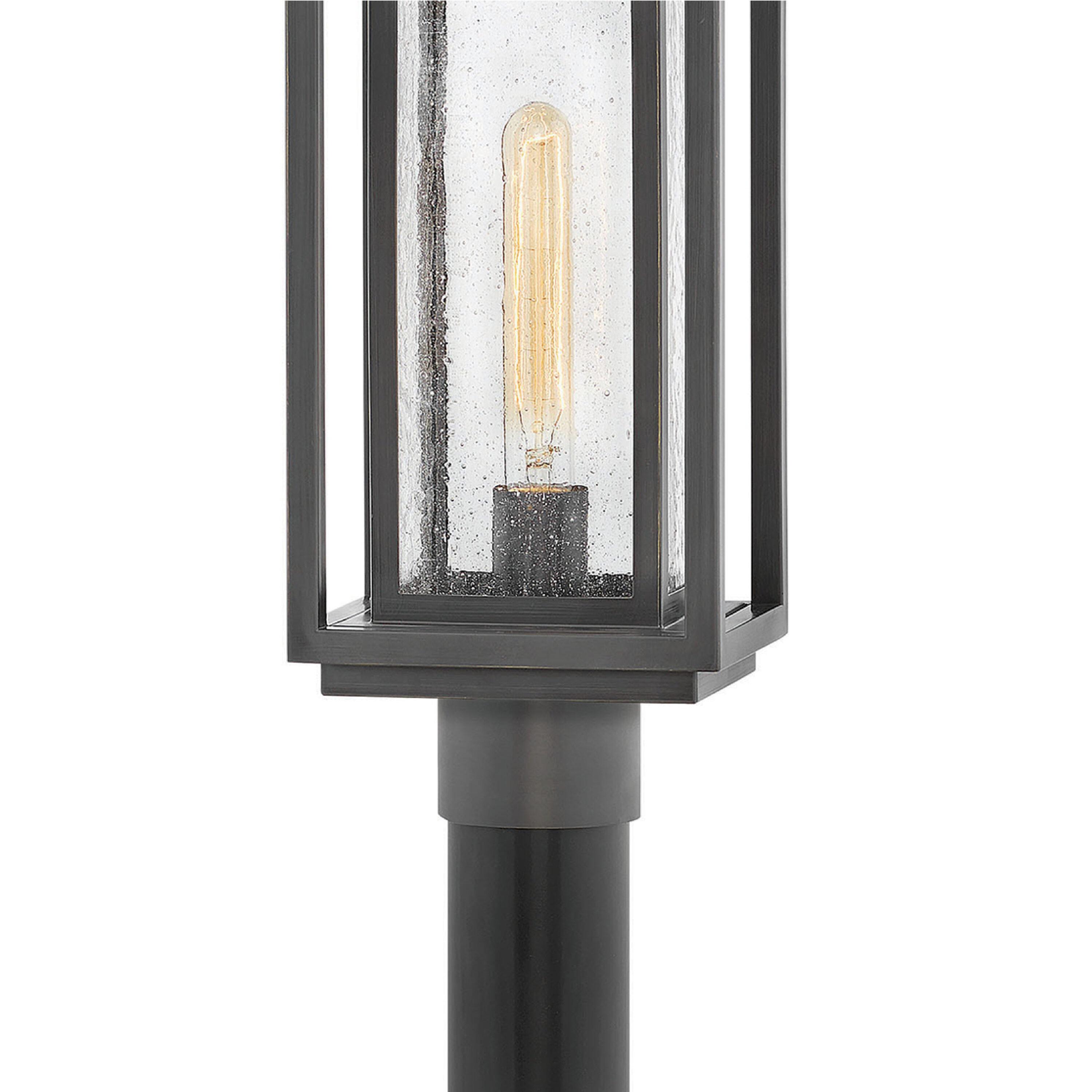 Hinkley Lighting - Republic - 1 Light Medium Outdoor Post or Pier Mount Lantern