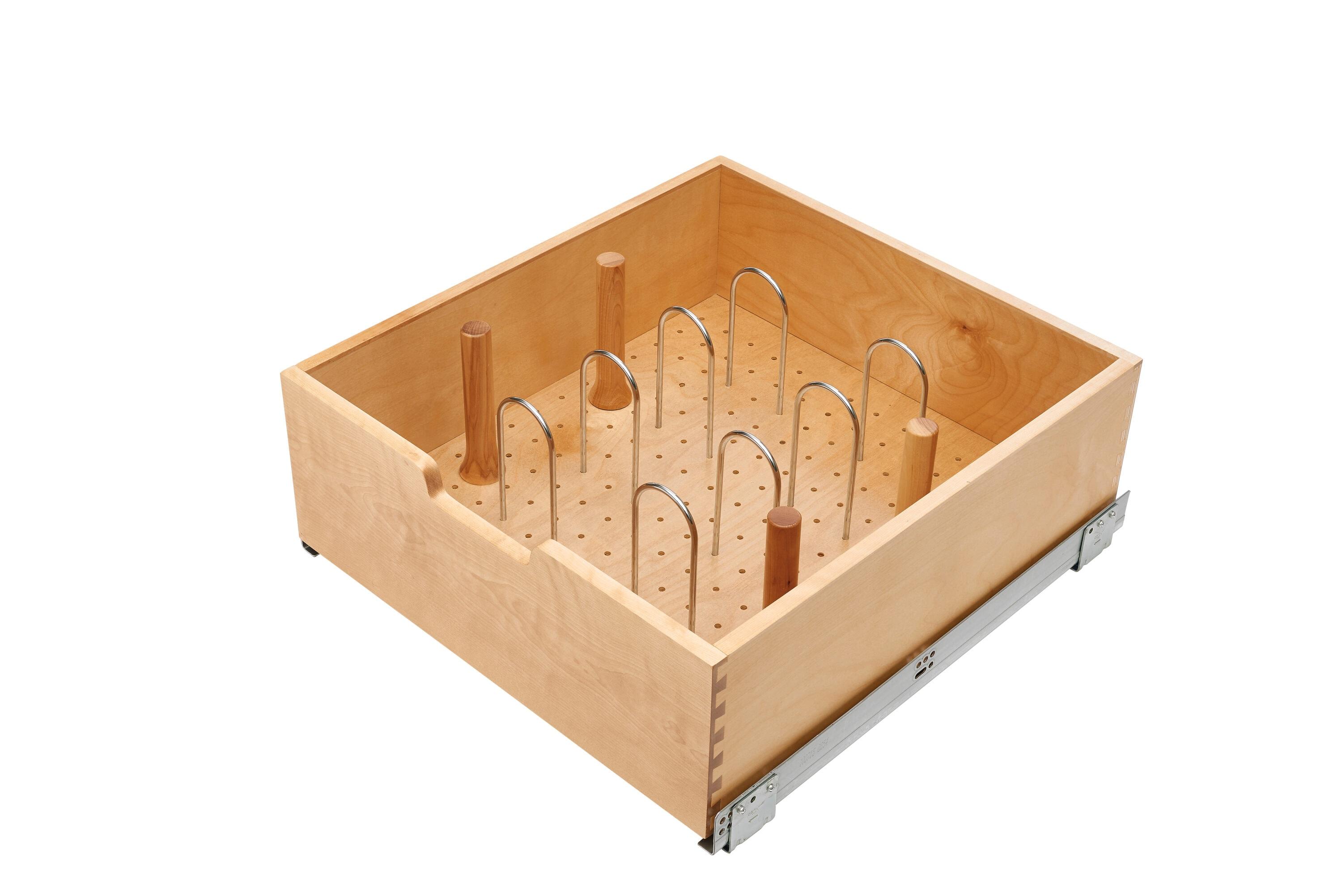 Rev-A-Shelf Rev-A-Shelf Wood Base Cabinet Pull Out Drawers with Soft Close