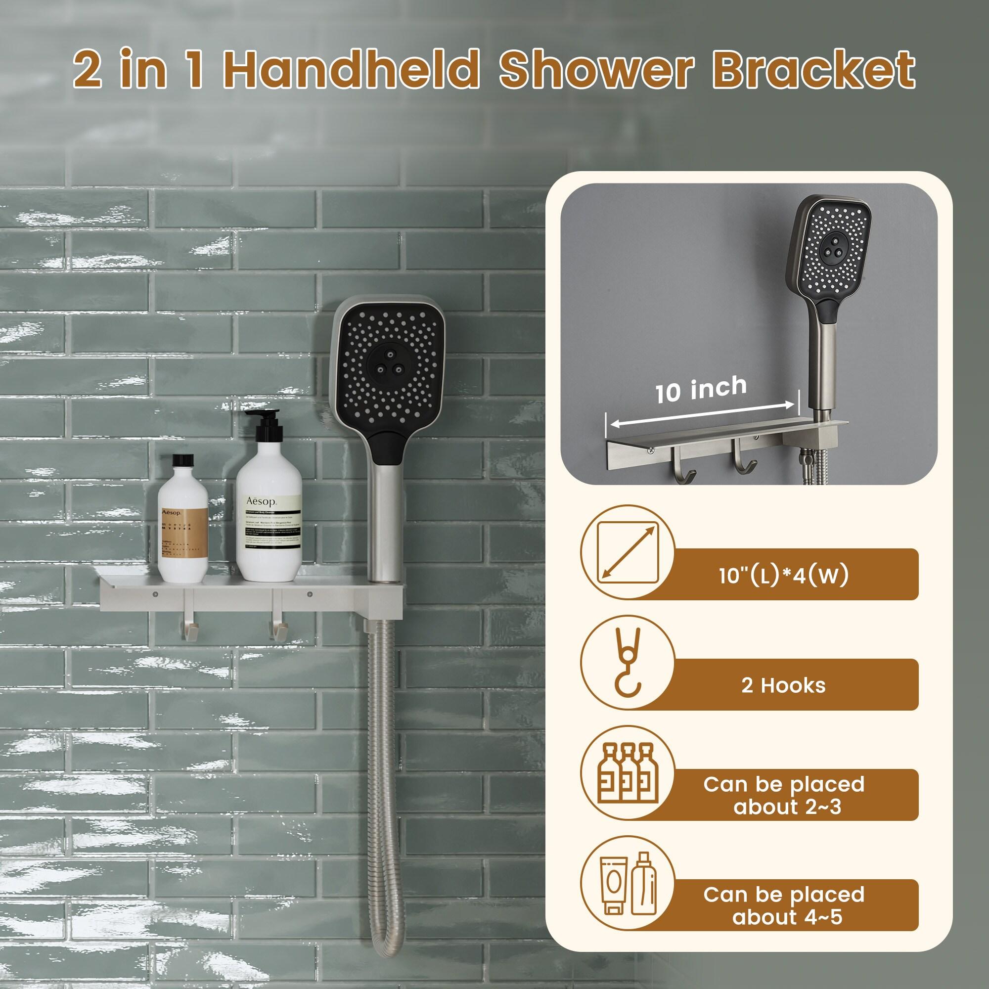 Revitalize 12 Inch Luxury Thermostatic Complete Shower System with Rough-in Valve