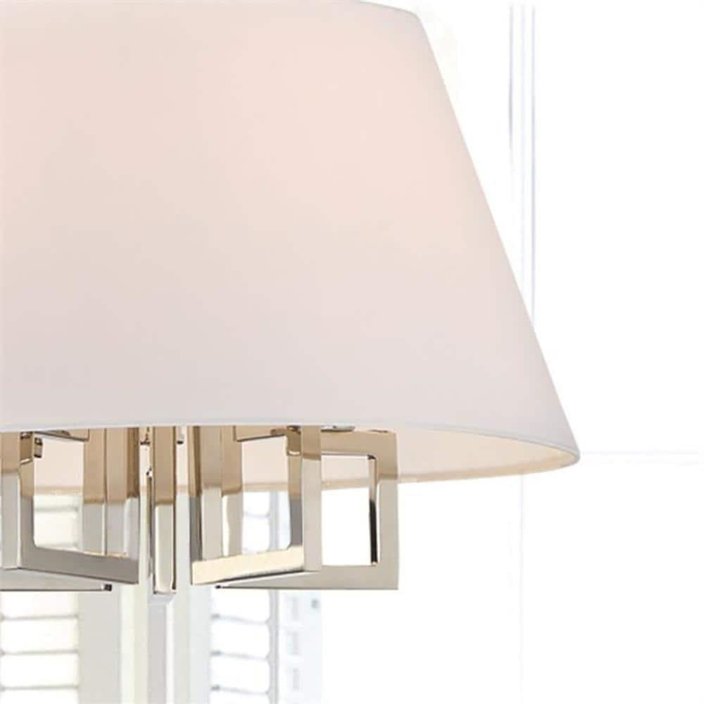 Crystorama Lighting Westwood 5 - Light Chandelier in  Polished Nickel