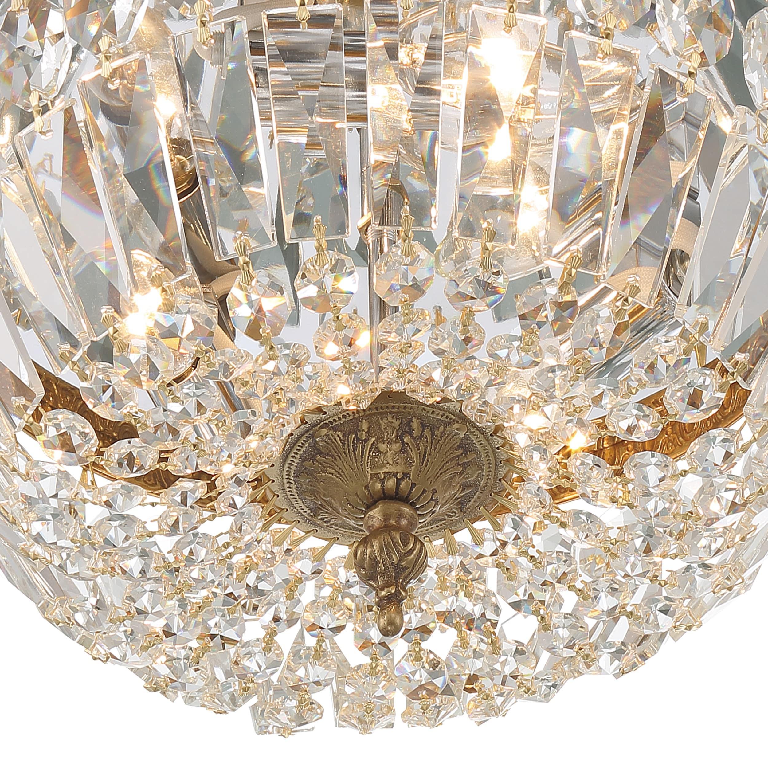 Crystorama Lighting - Three Light Ceiling Mount - Ceiling Mount - Three Light