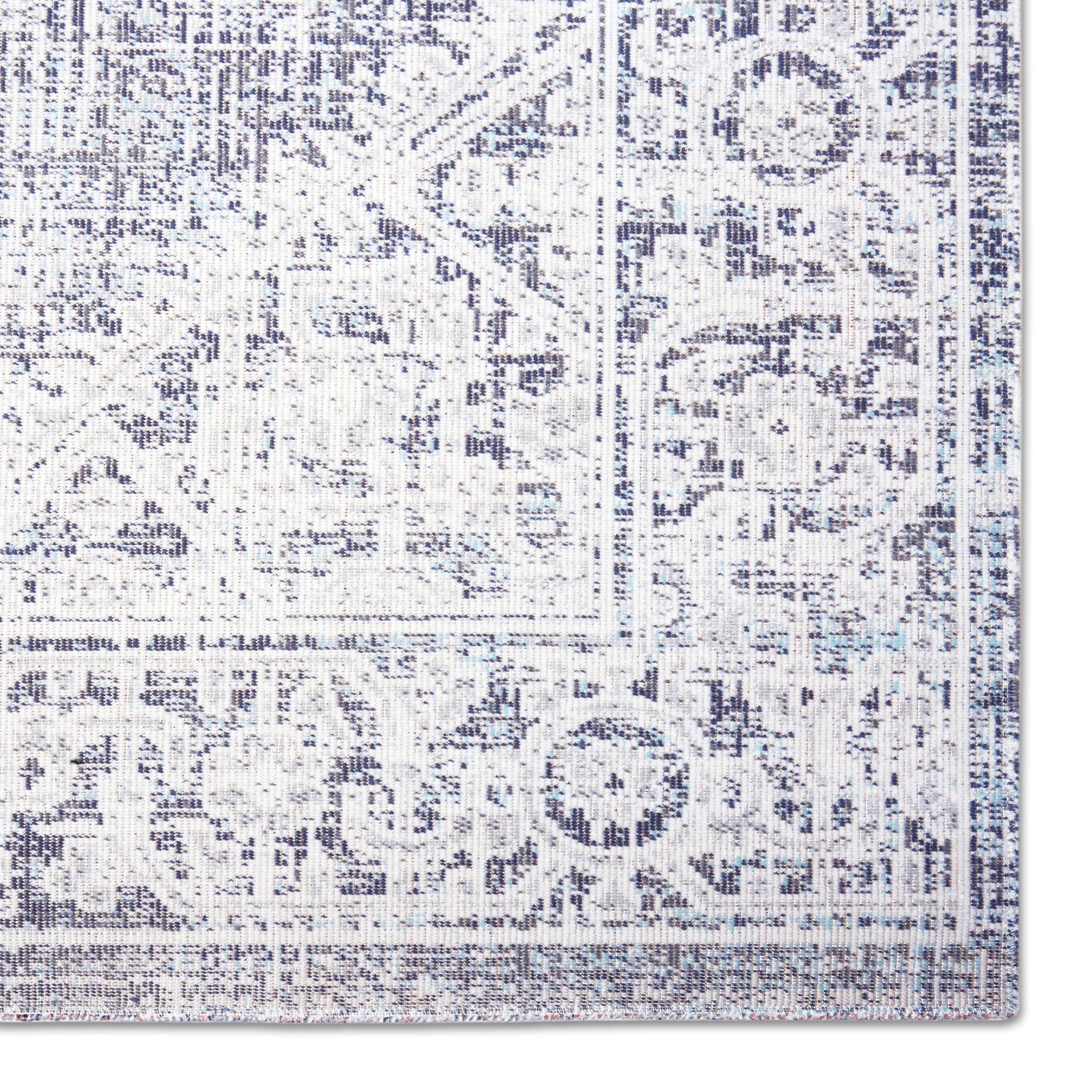 Nicole Miller Sofia Navy Blue Indoor/Outdoor Rug