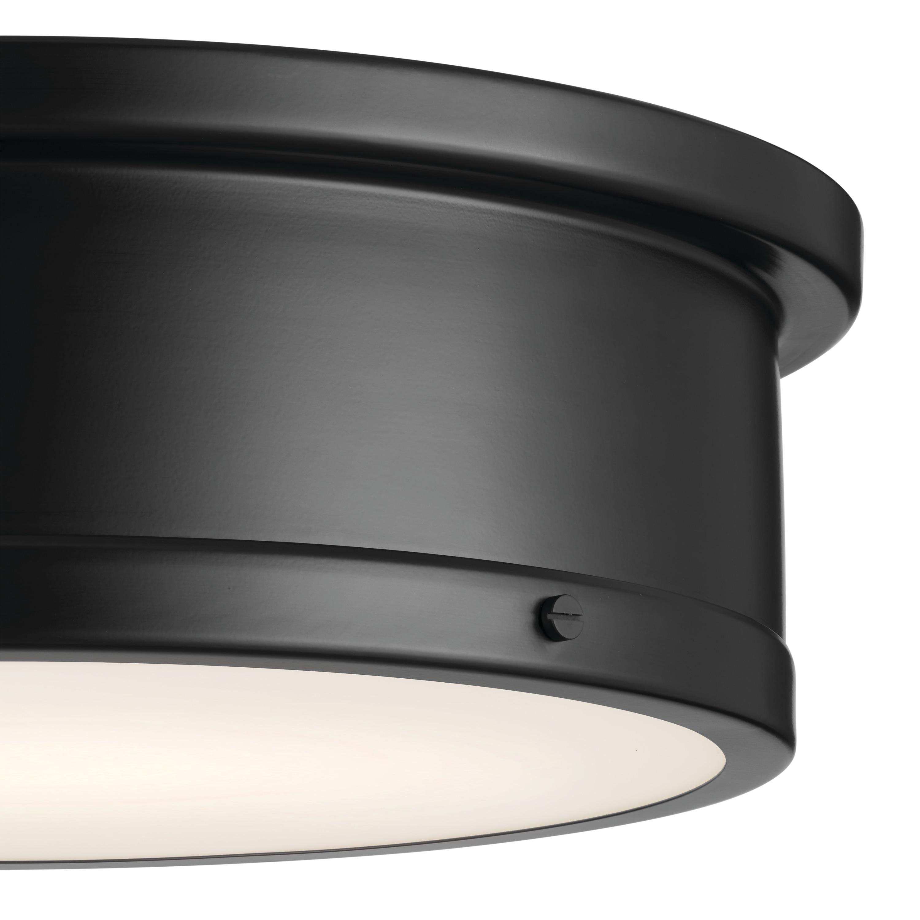 Kichler Lighting Serca 3 - Light Flush Mount in  Black