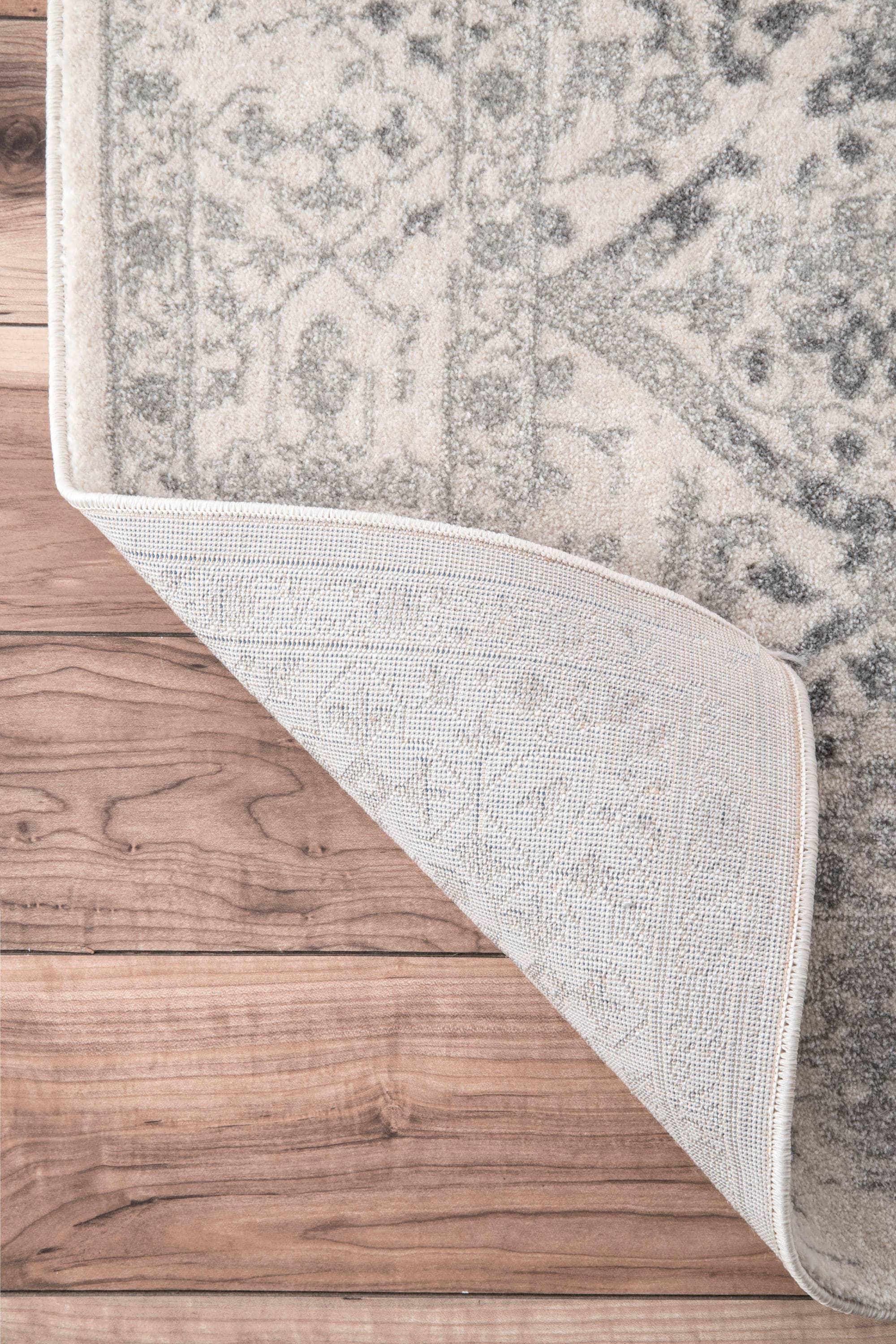 nuLOOM Odell Faded Vintage Ivory 3' x 5' Vintage Area Rug