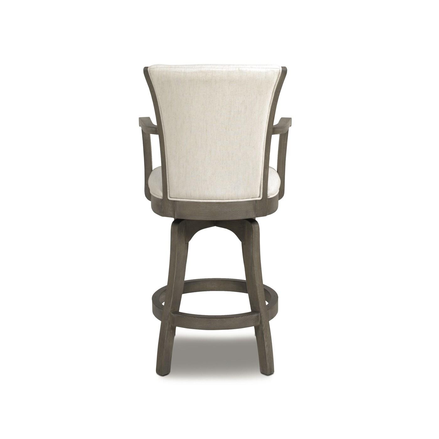 Jennifer Taylor Home Williams 27" Counter Height Bar Stool Natural White