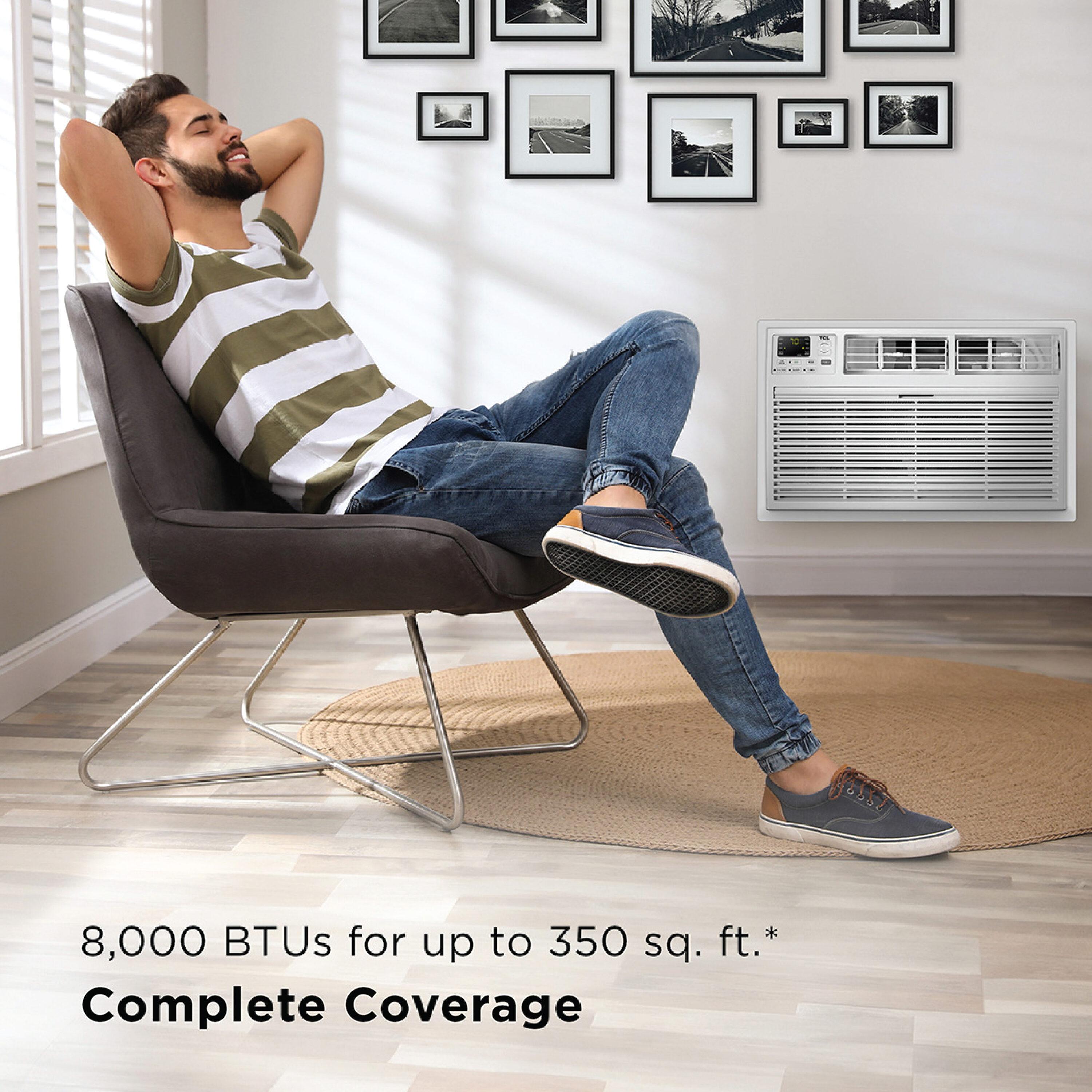 TCL TCL 8,000 BTU Smart Through-the-Wall Air Conditioner with Heat