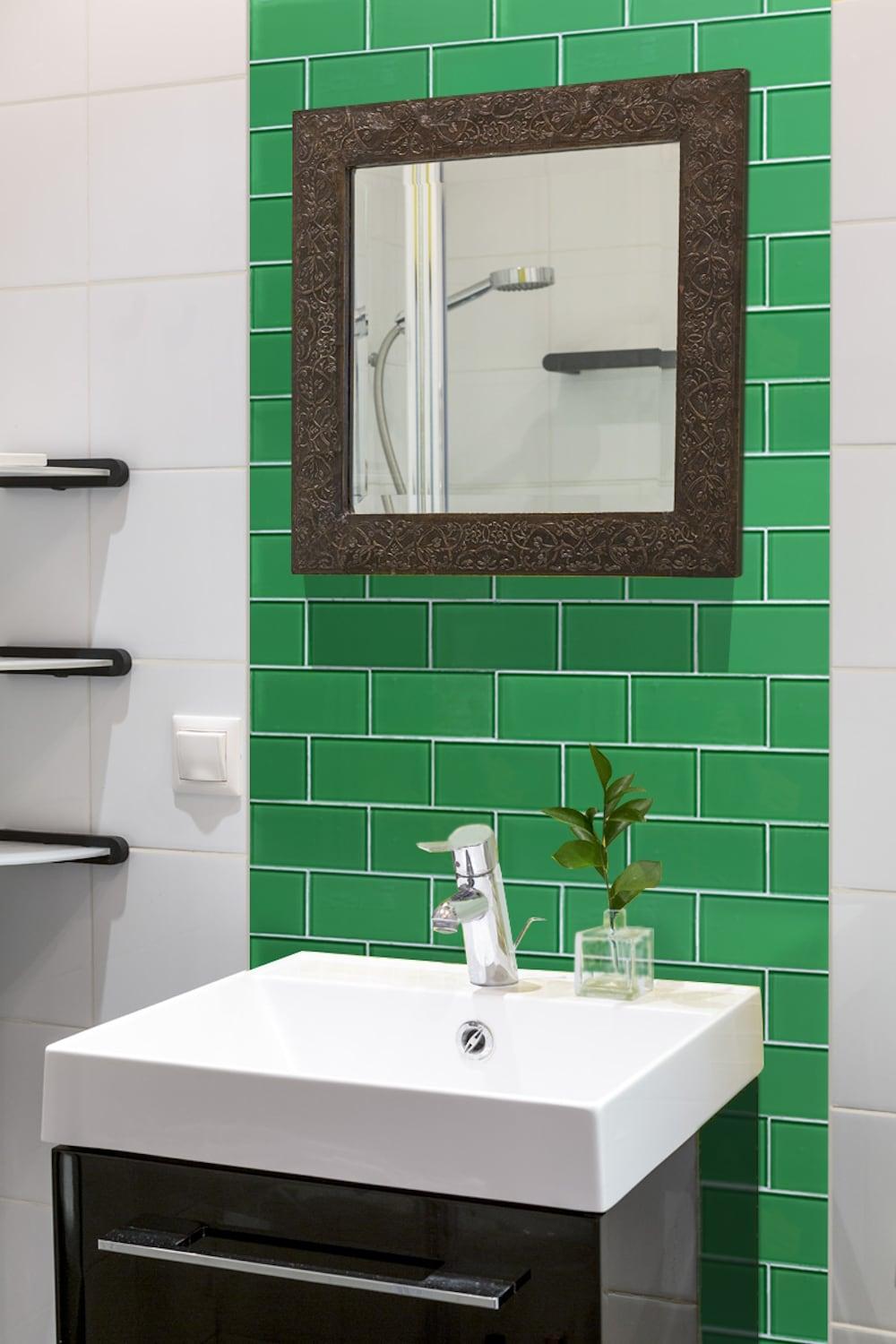 Premium 3" x 6" Straight Edge Glass Mosaic Subway Tile