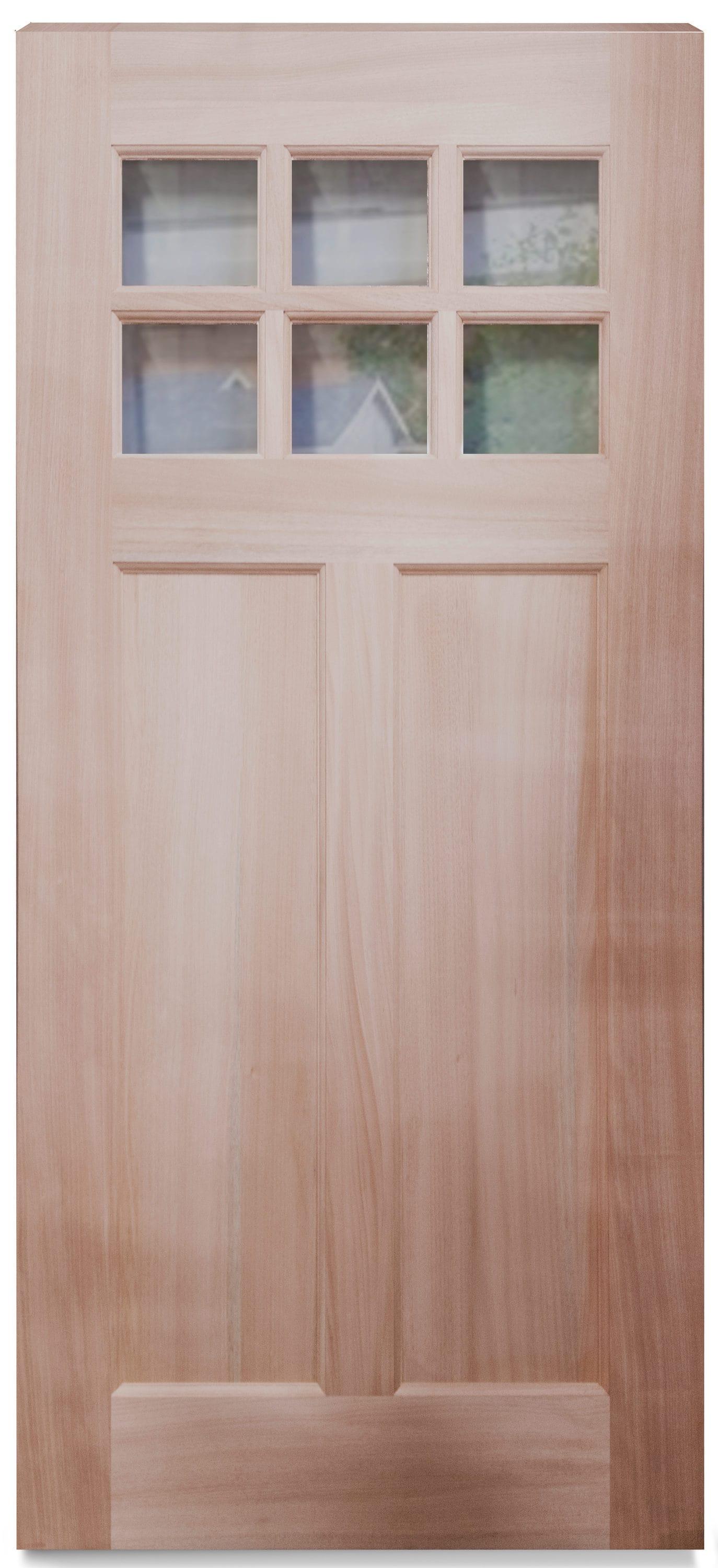 36'' x 79'' Wood Front Entry Doors