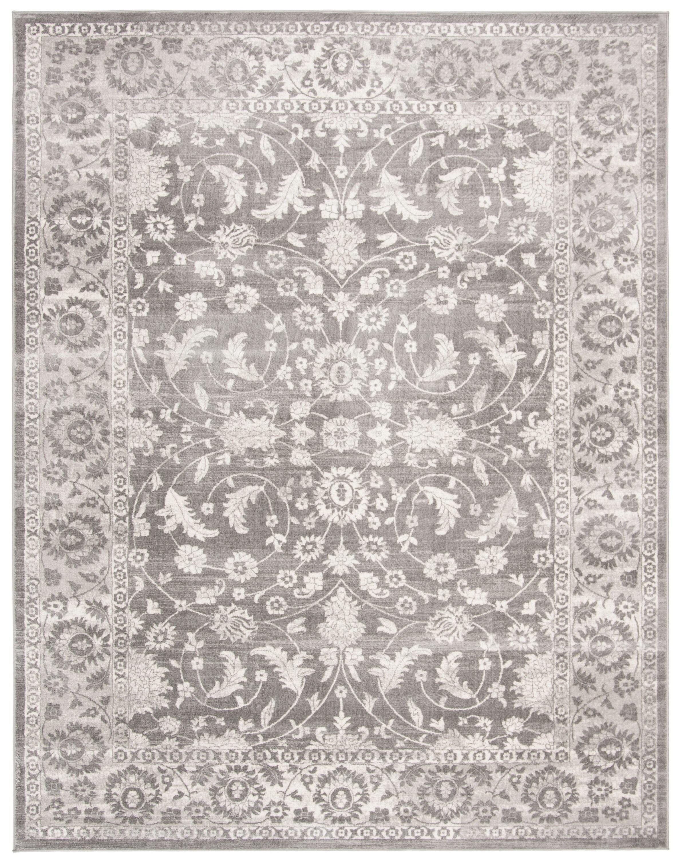 SAFAVIEH Brentwood Shannen Traditional Area Rug, 12' x 18', Cream/Grey