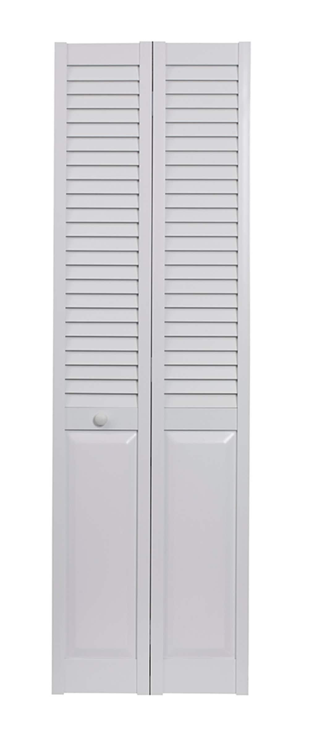 LTL Home Products Seabrooke Louvered PVC Bi-Fold Door