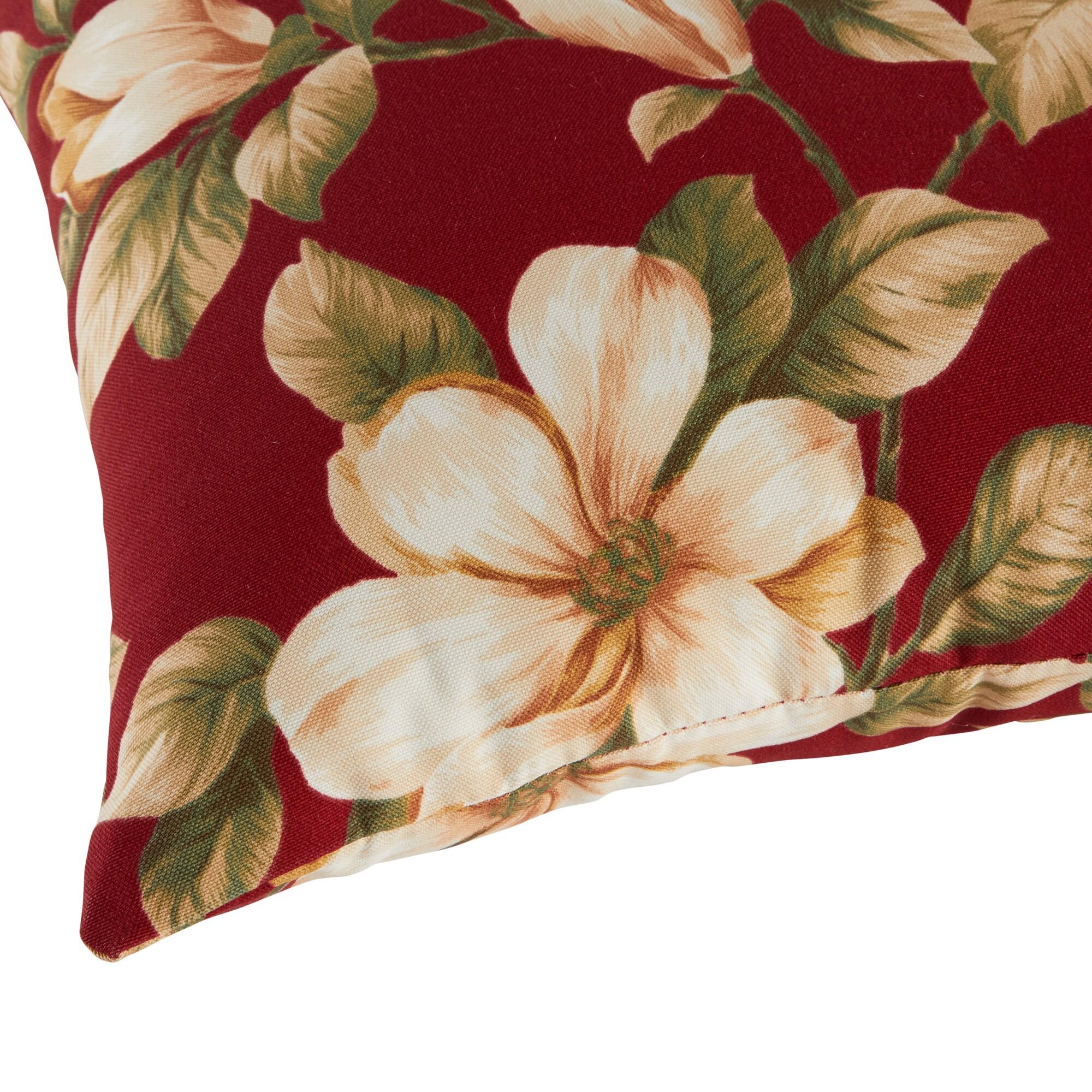 Indoor/Outdoor Reversible Throw Pillow