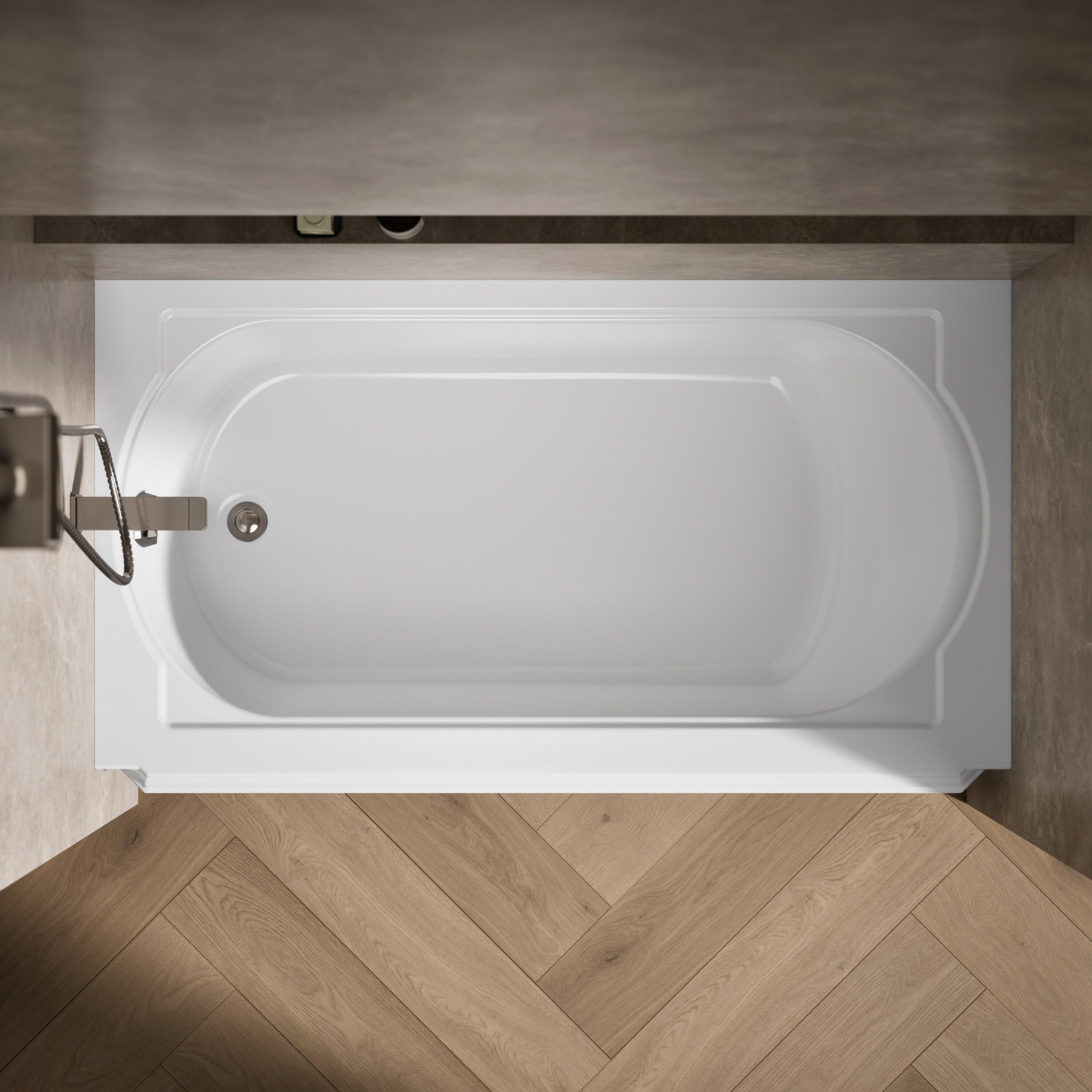 Memoirs® 60" x 32" Alcove/Tile in Soaking Cast Iron Bathtub