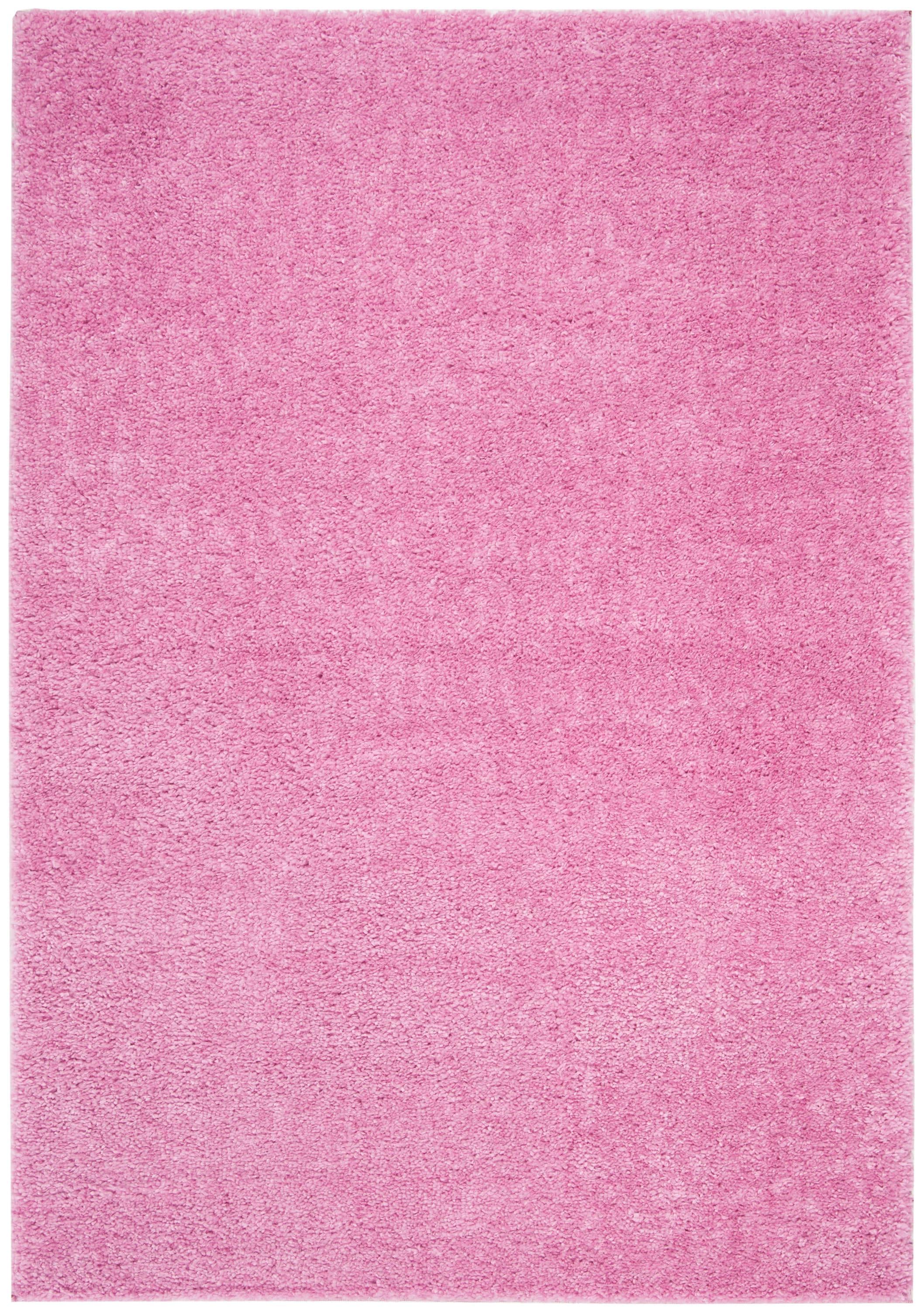 August Shag 900 AUG900 Power Loomed Indoor Area Rug - Pink - 6'x9' - Safavieh