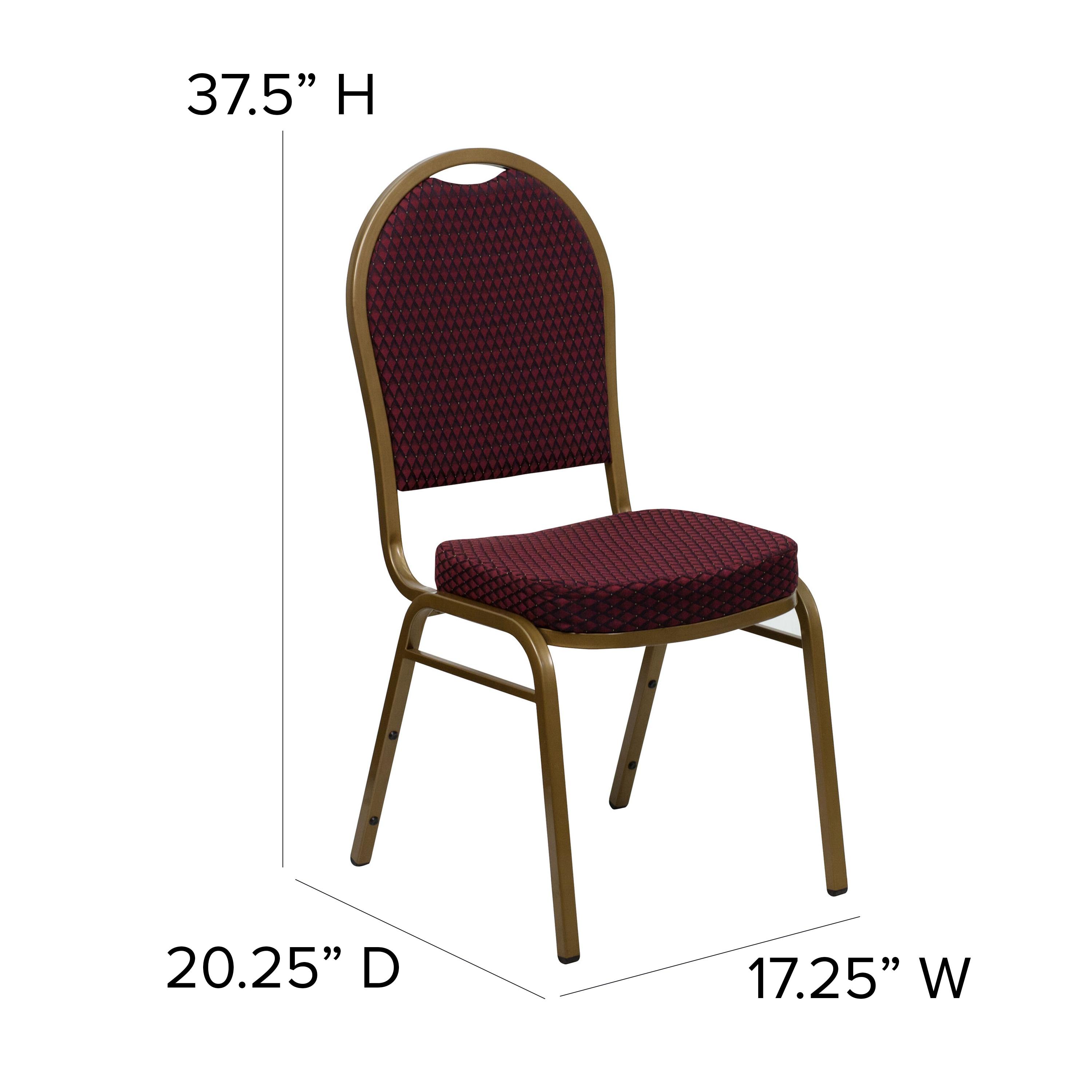 Flash Furniture Ymir Dome Back Stacking Banquet Chair & Reviews | Wayfair