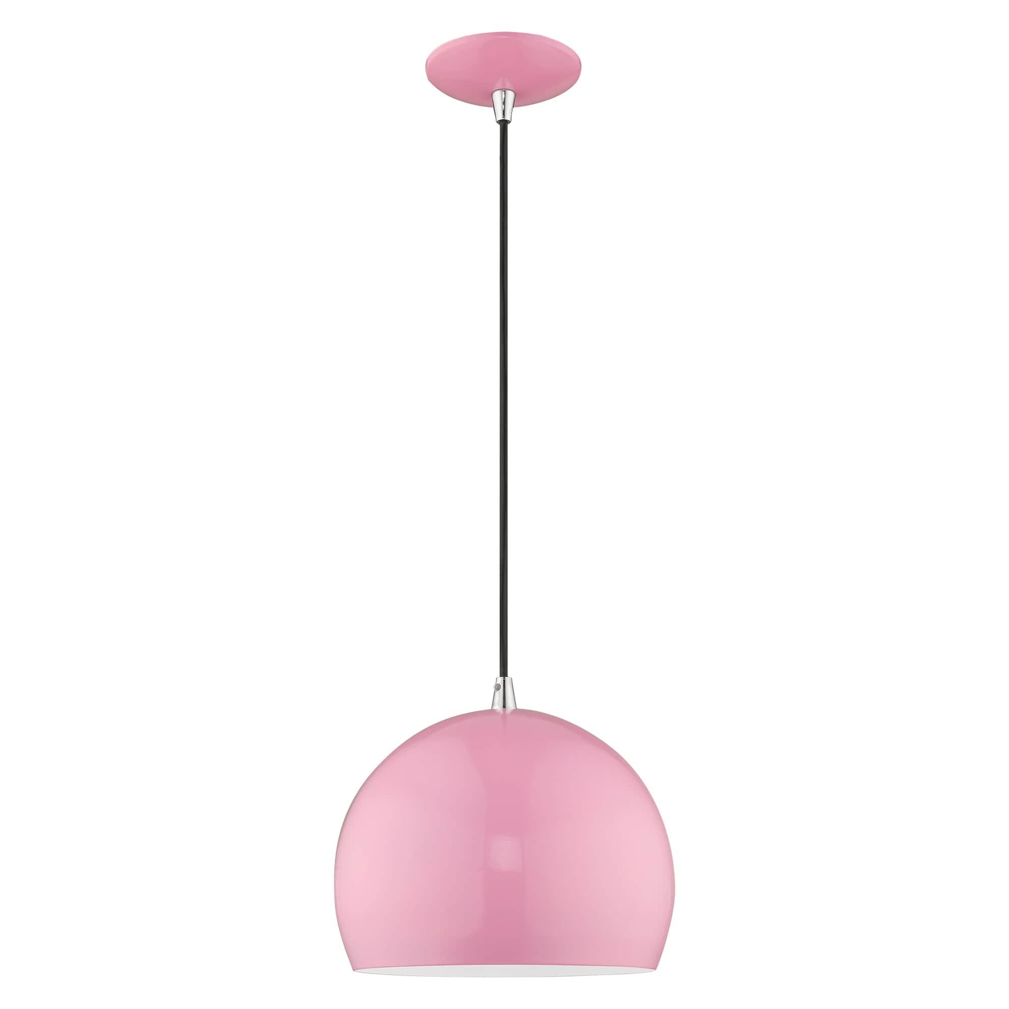 Schultz Single Light Metal Dimmable Pendant