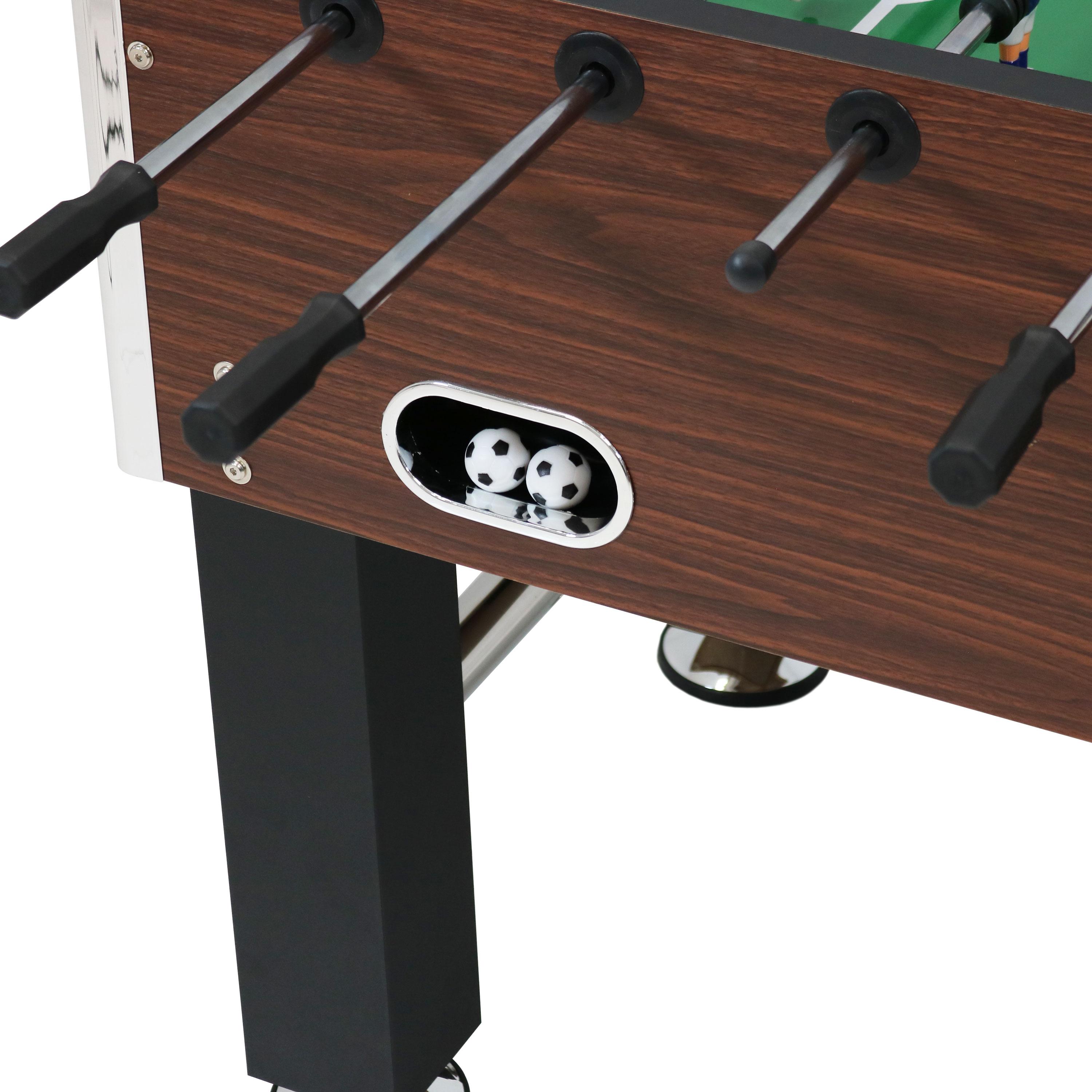 Arlmont & Co. Christopher Arlmont & Co. 55.25'' L Foosball Table with Telescopic Rods