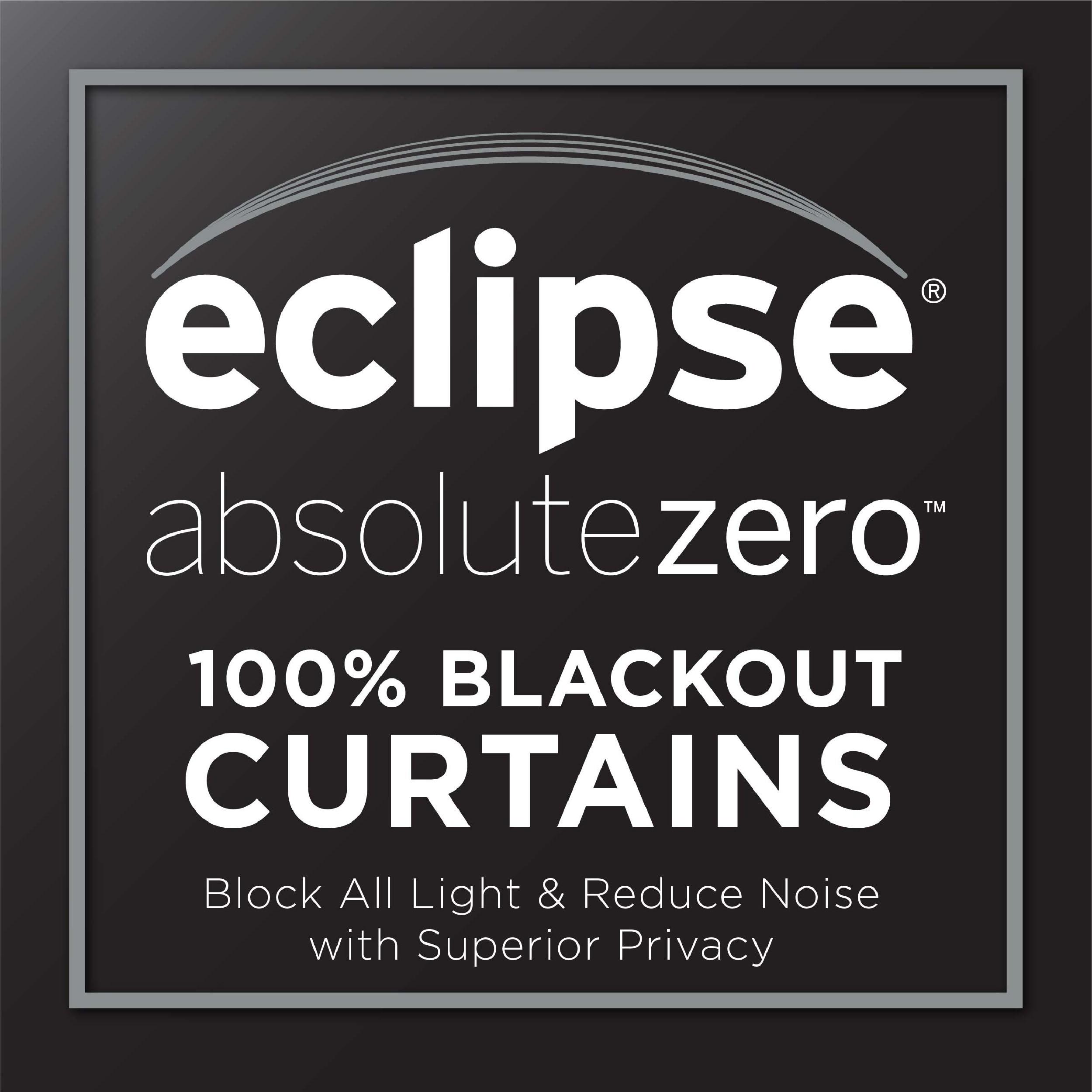 Eclipse Eclipse Martina Medallion Absolute Zero 100% Blackout Window Panel