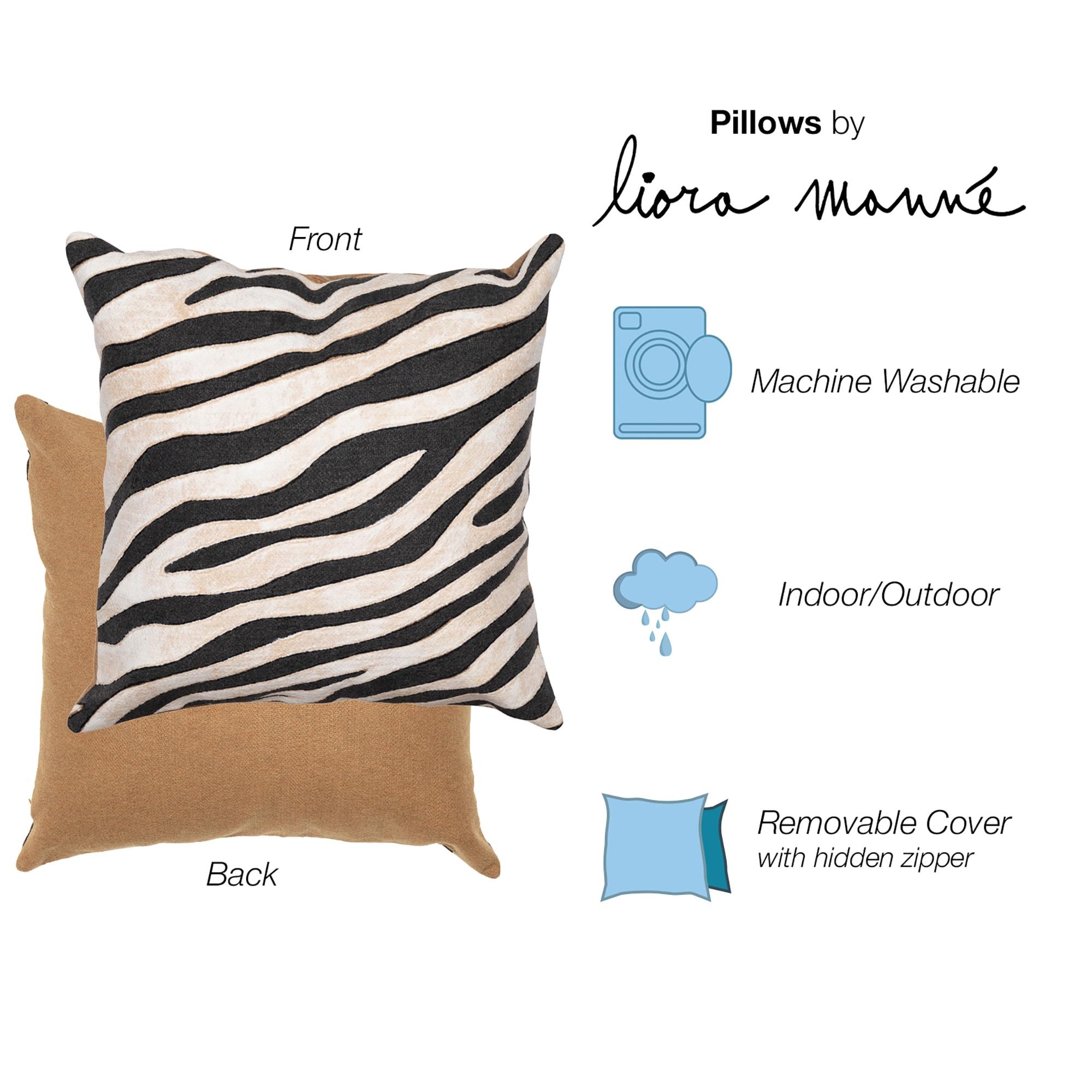 Liora Manne Vision I Animal Print Indoor/Outdoor Throw Pillow