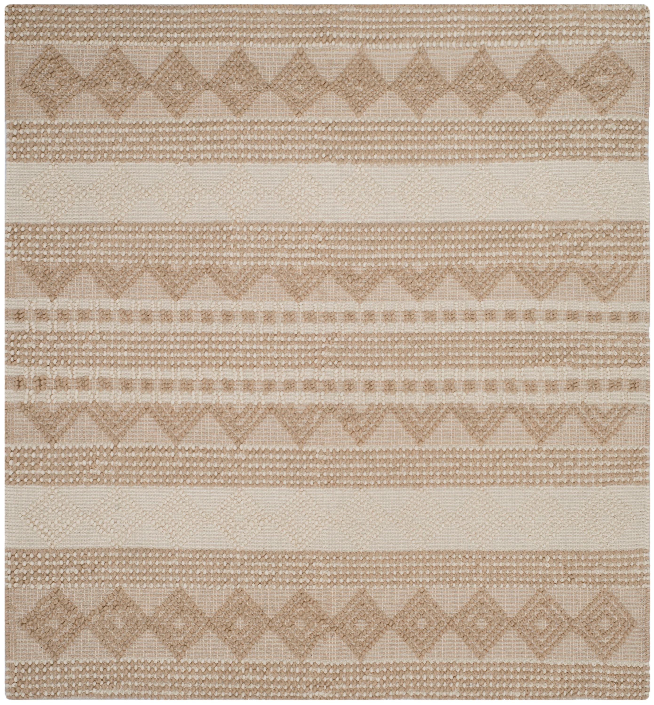 Natura NAT102 Hand Woven Area Rug - Beige/Ivory - 5'x5' - Safavieh.