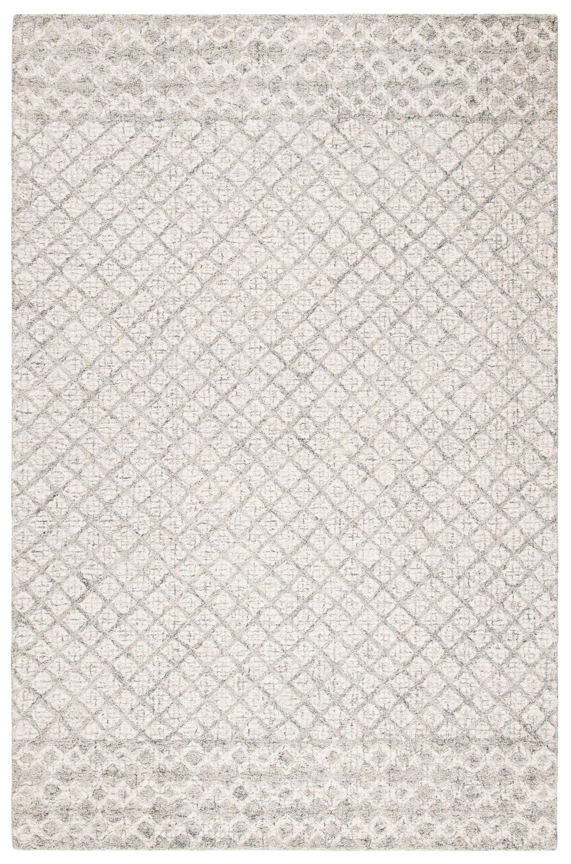 SAFAVIEH Abstract Ryder Geometric Area Rug, Ivory/Grey, 2' x 3'