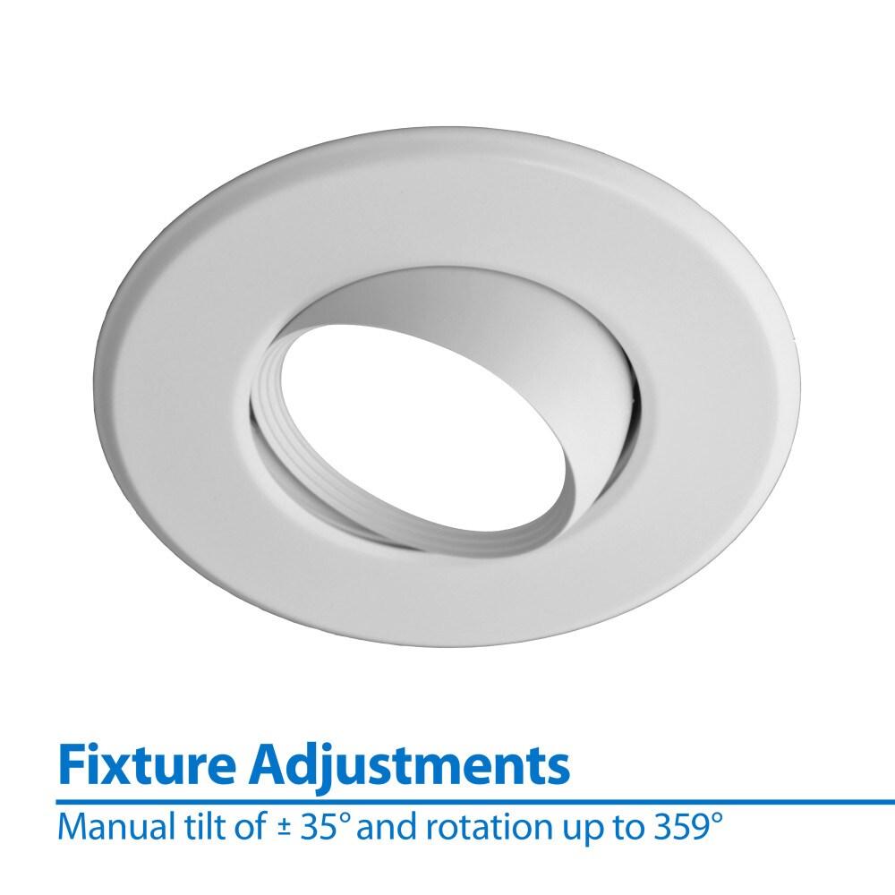 6'' LED Adjustable Recessed Trim