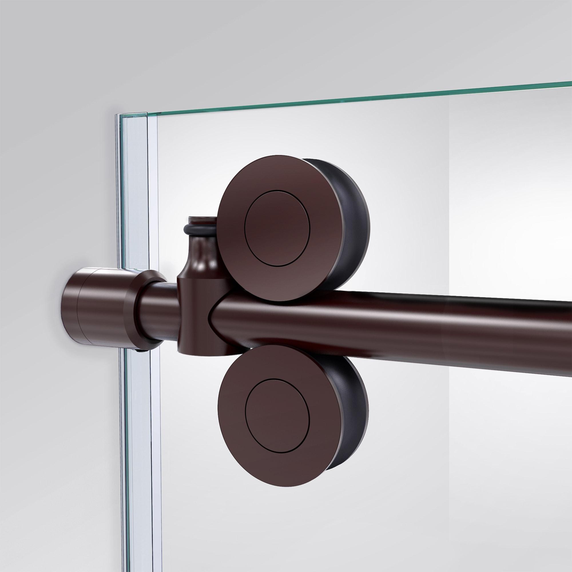 DreamLine Enigma-XO 34 1/2 in. D x 50-54 in. W x 76 in. H Frameless Shower Enclosure