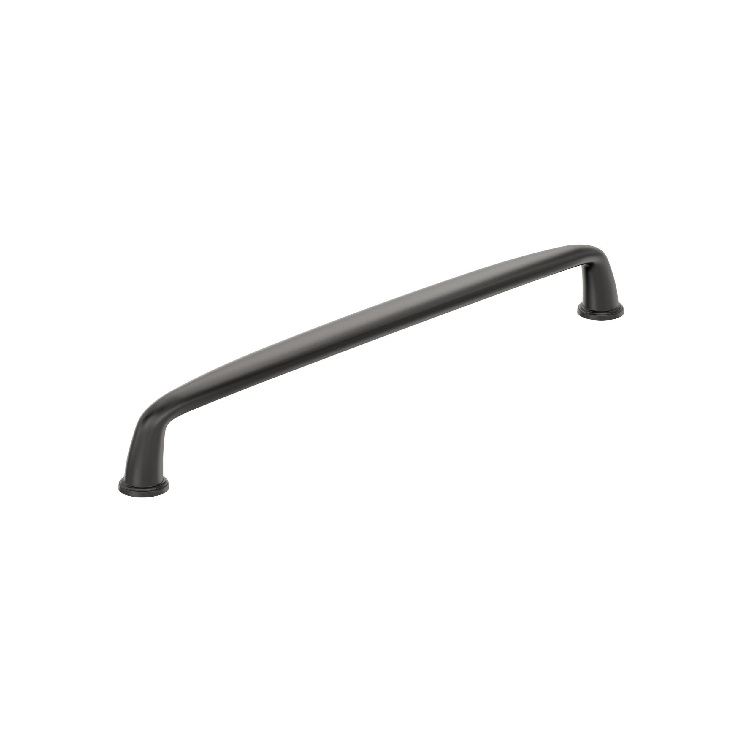 Amerock Kane 8-13/16 inch (224mm) Center-to-Center Black Bronze Cabinet Pull