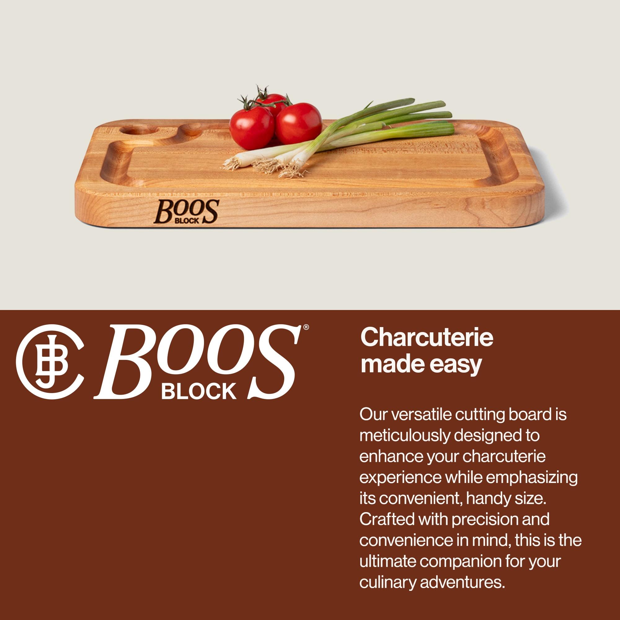 John Boos Prestige Series Maple Cutting Board with Juice Groove